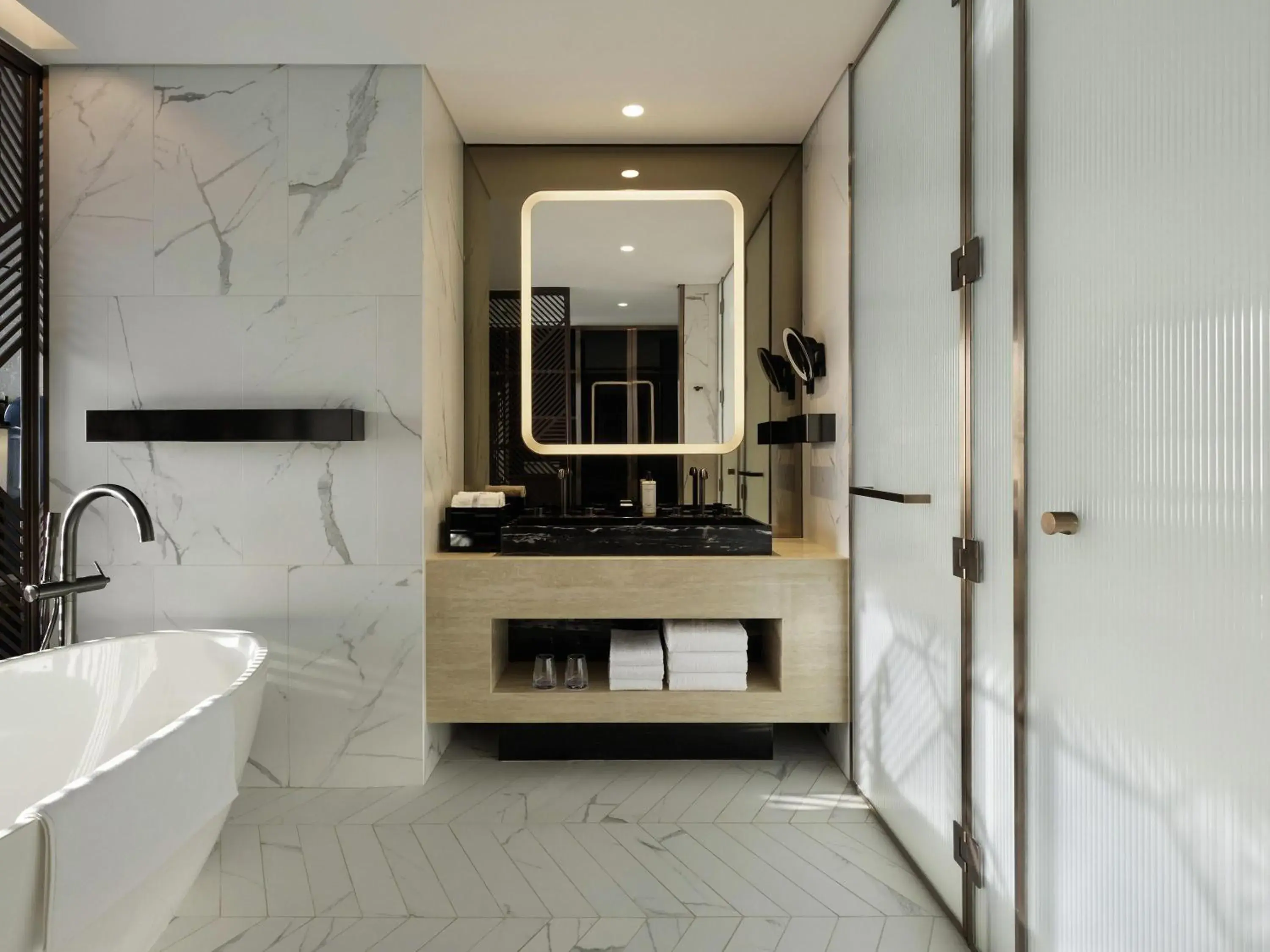 Bedroom in SO/ Uptown Dubai Bedroom in SO/ Uptown Dubai