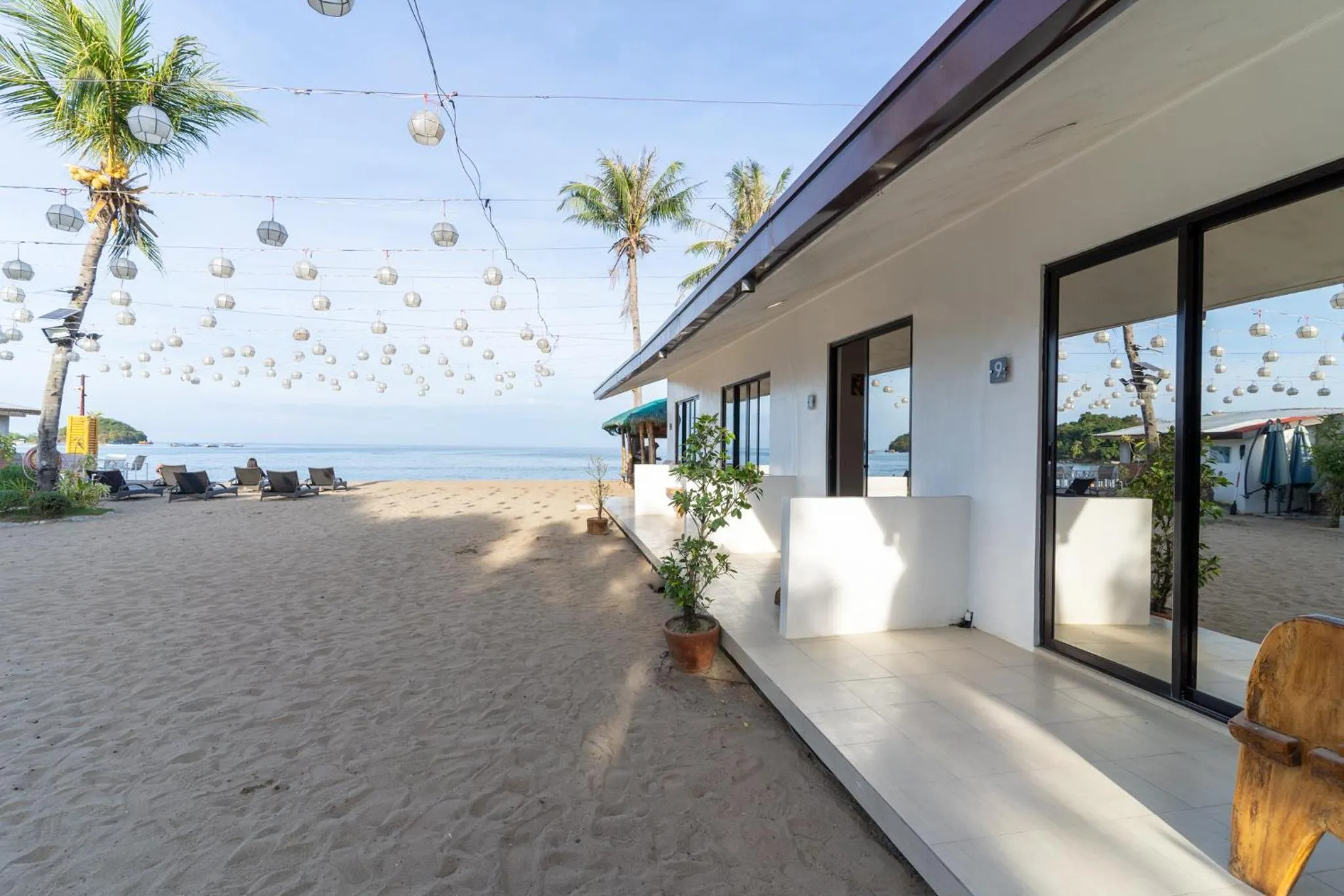 Property building in Bamboo Paraiso Resort at Bolo Beach