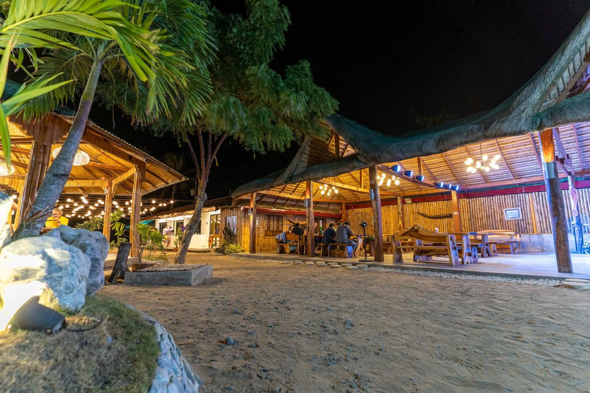 Restaurant/places to eat in Bamboo Paraiso Resort at Bolo Beach