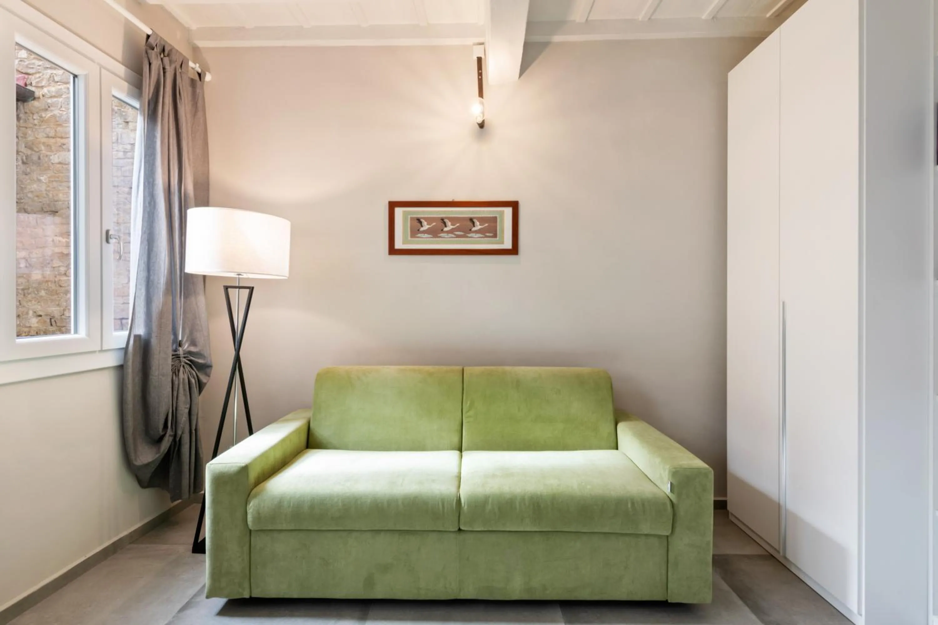 Living room in La Loggia della Signoria Charming Loft