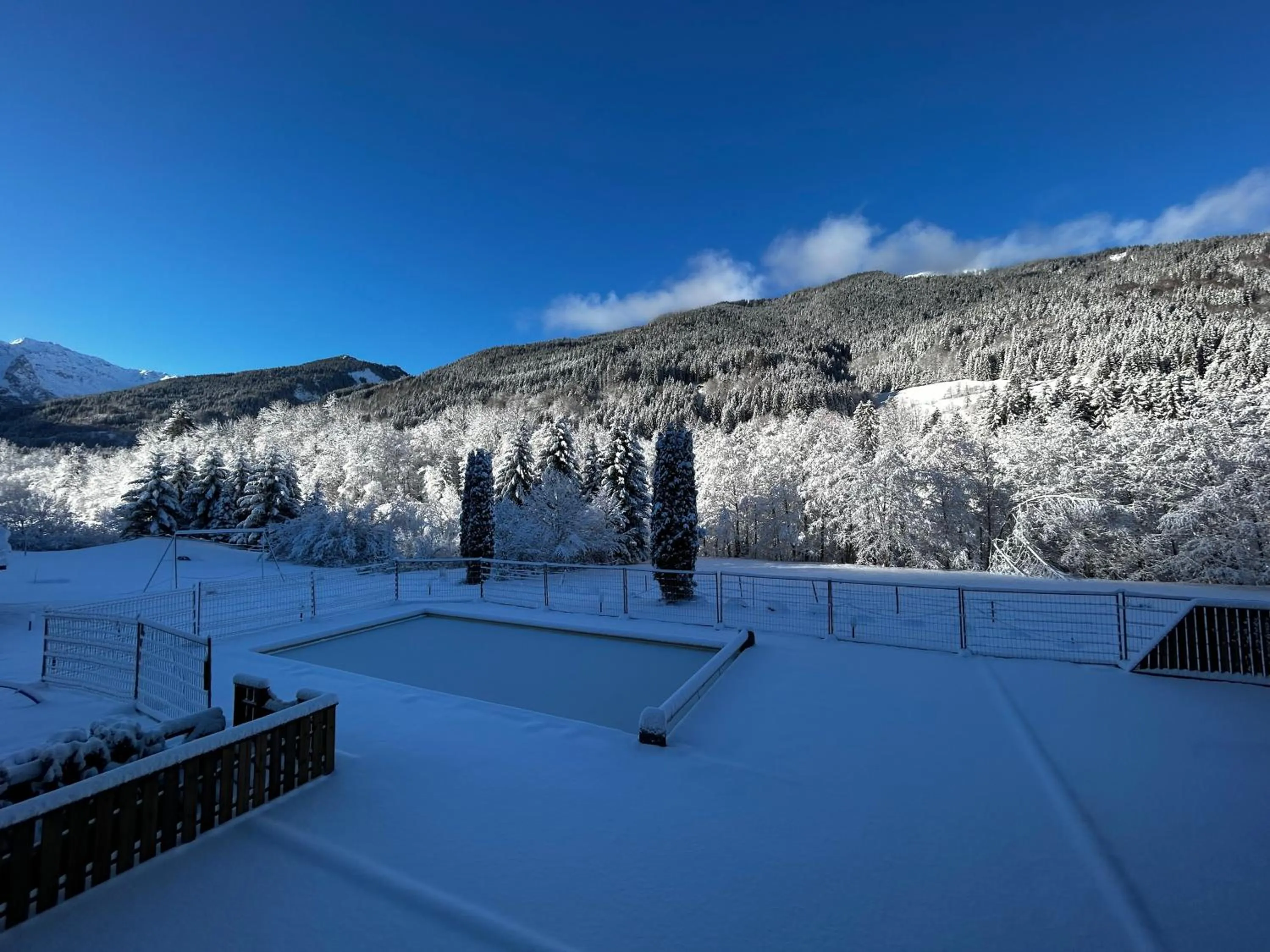 Natural landscape in Hôtel Restaurant Le Madame
