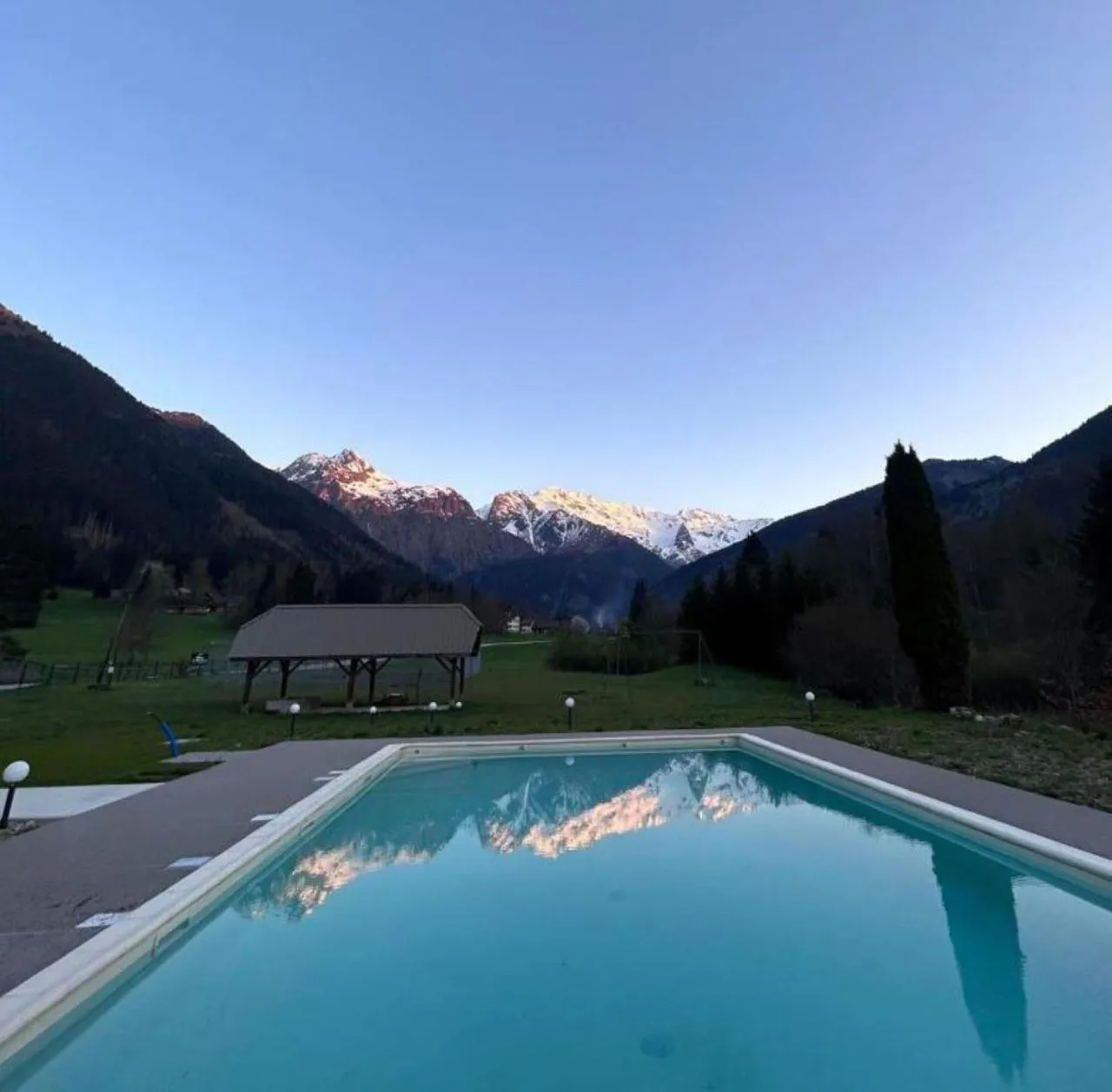 Mountain view in Hôtel Restaurant Le Madame