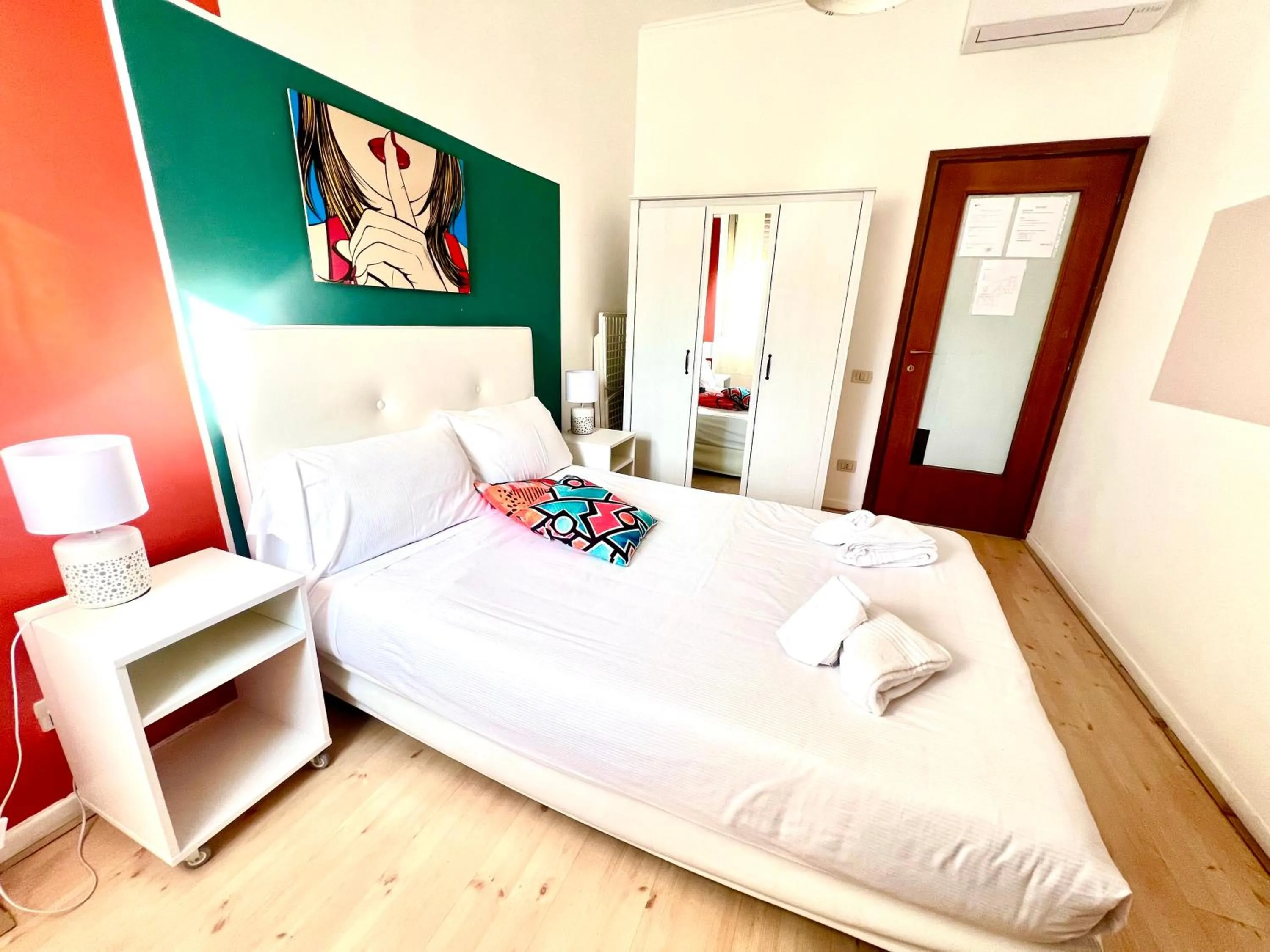 Bed in Mia House Roma