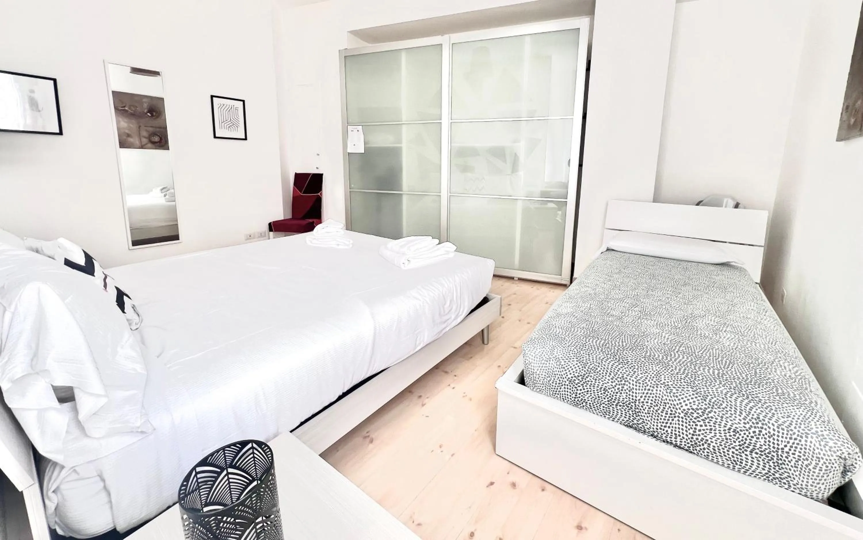 Bed in Mia House Roma