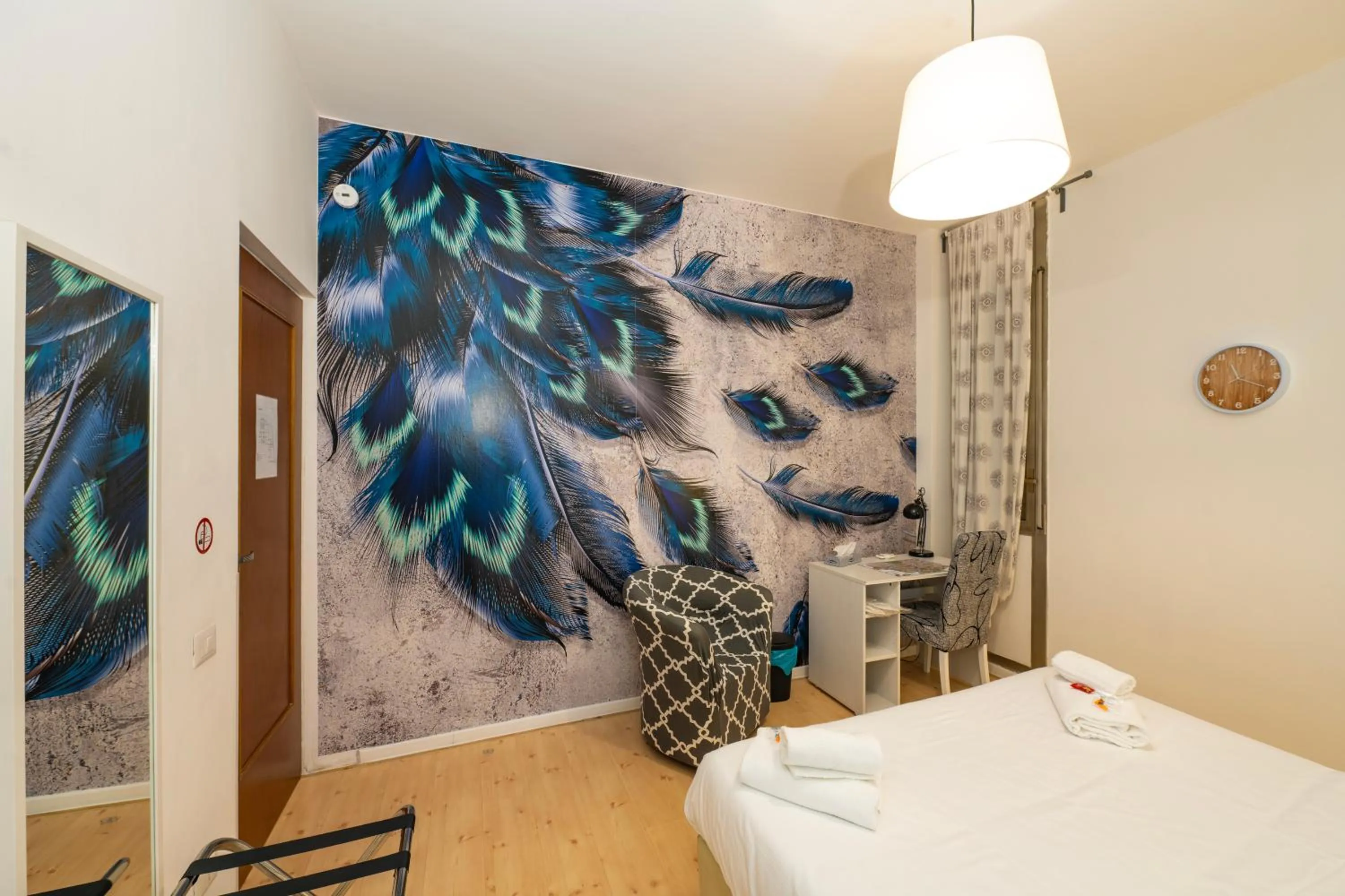 Bed in Mia House Roma