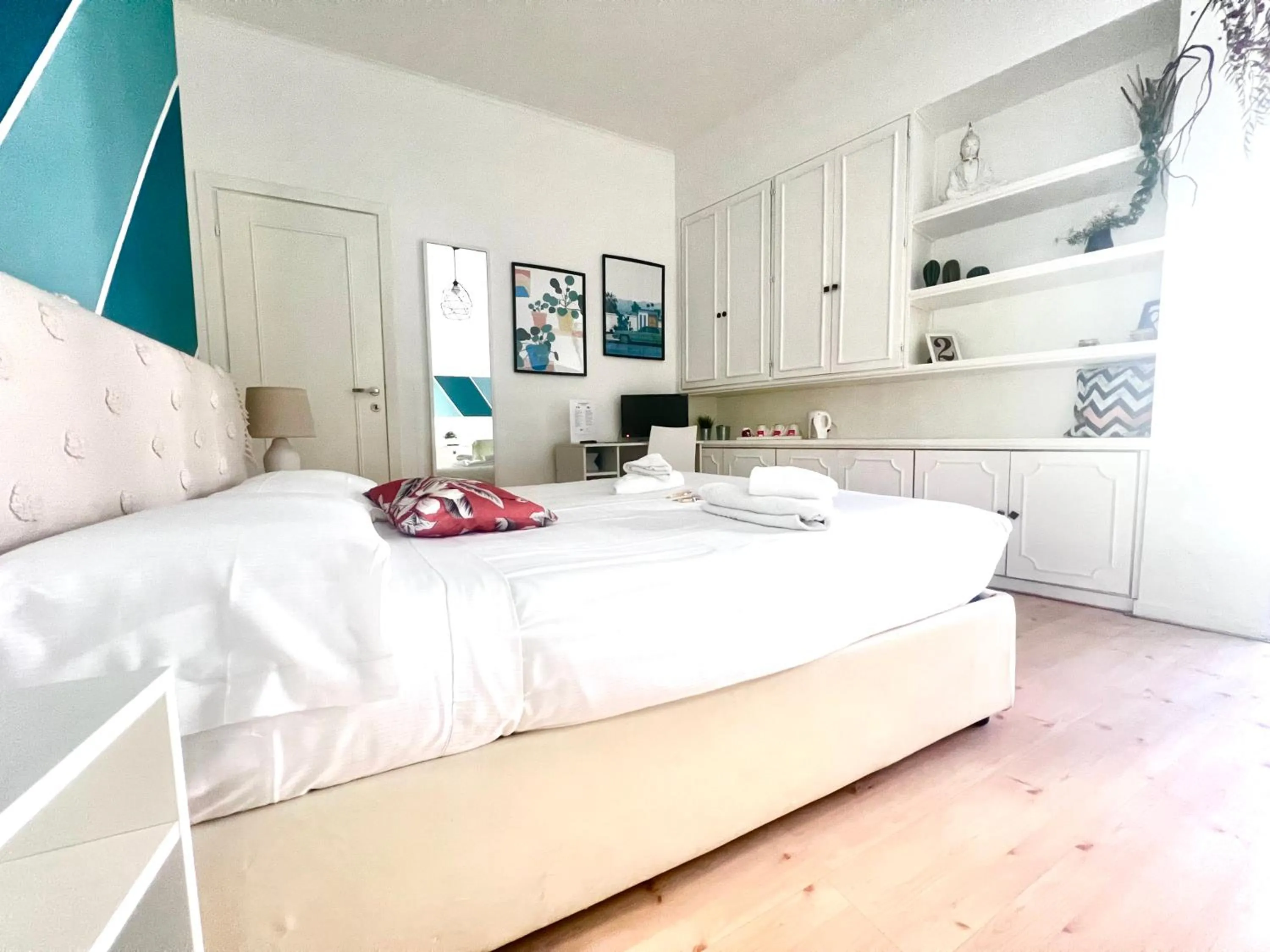Bed in Mia House Roma