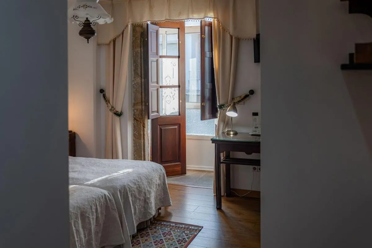 Bed in Hotel Rústico Fonteverde