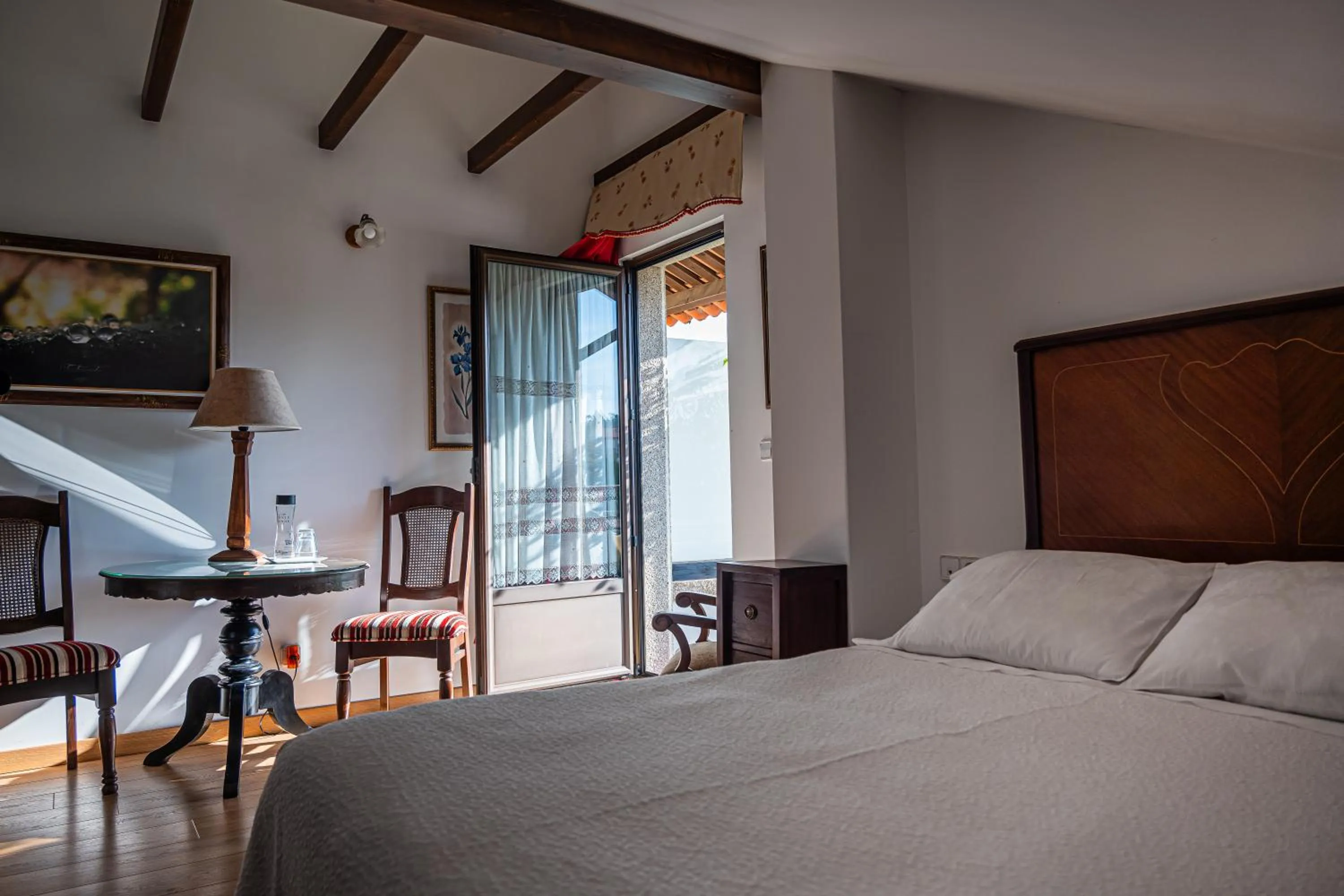 Bed in Hotel Rústico Fonteverde