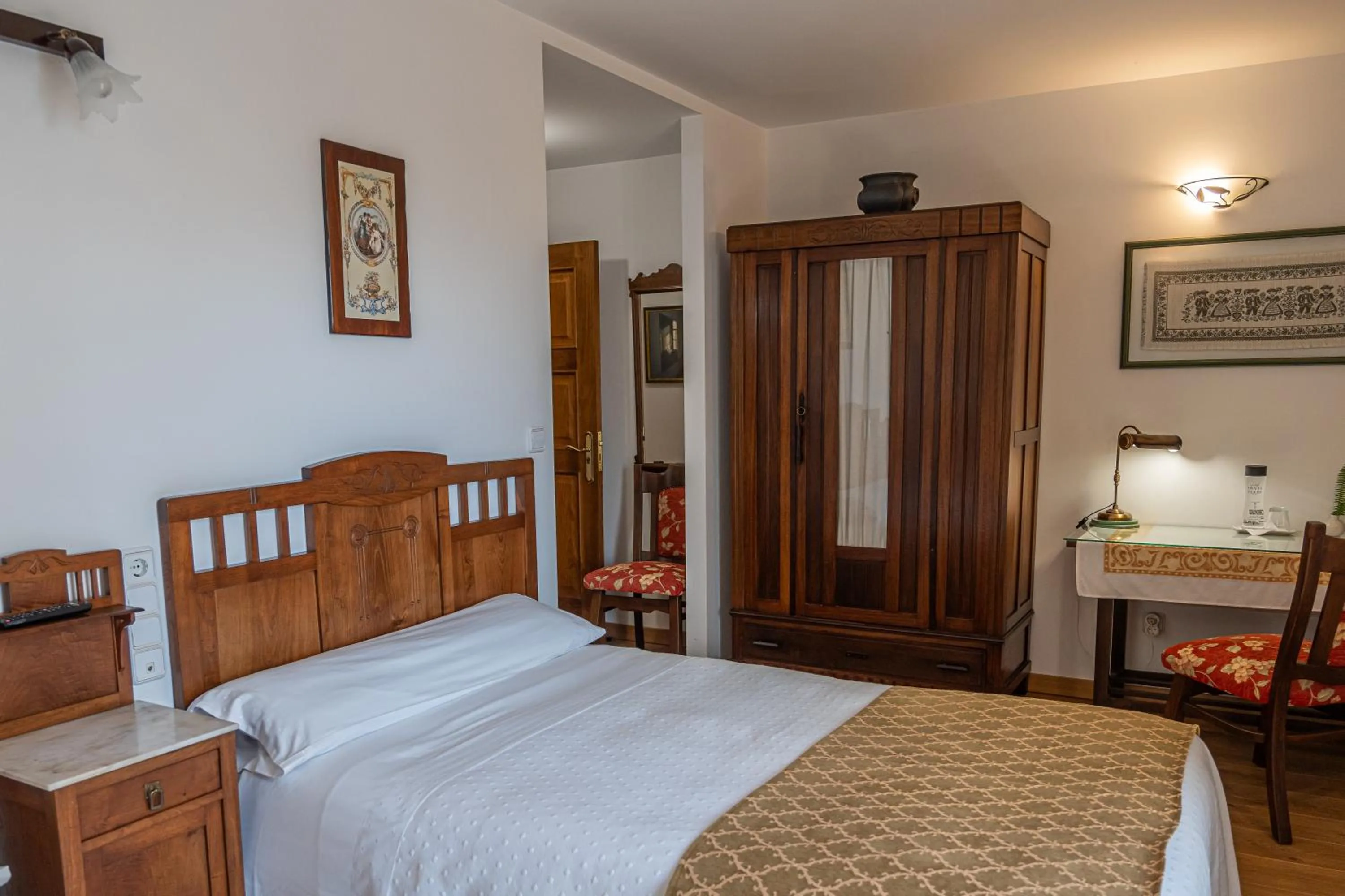 Bed in Hotel Rústico Fonteverde