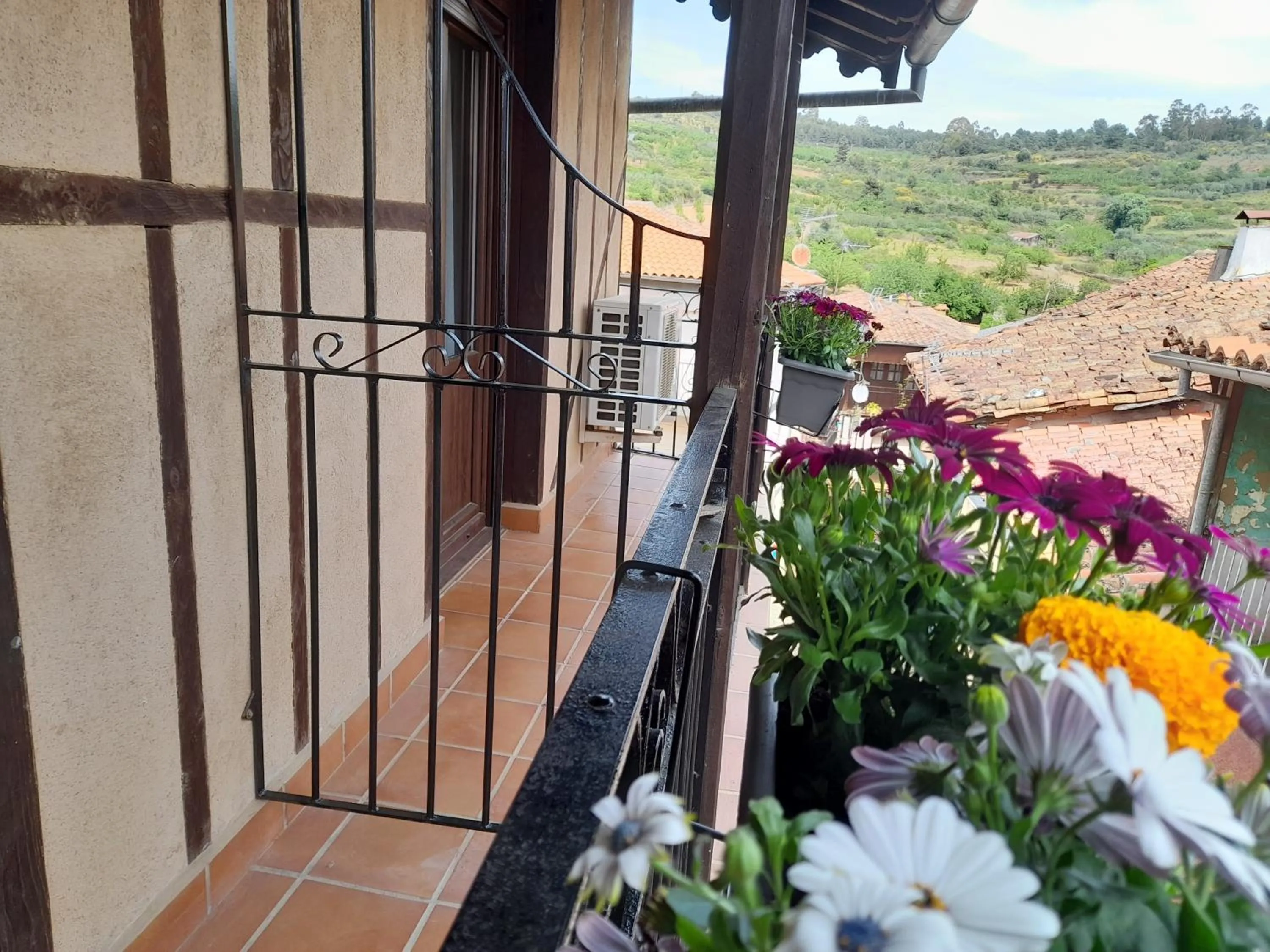 Balcony/Terrace in Hotel Rural Sierra de Francia