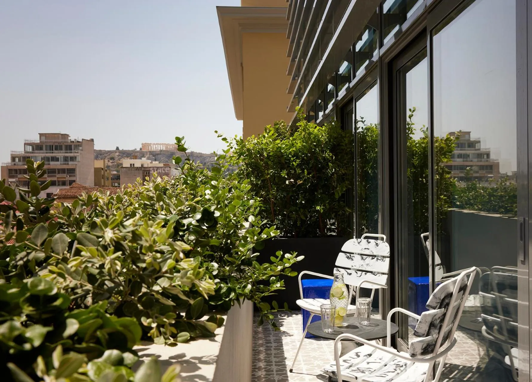 Balcony/Terrace in Fresh Hotel, a member of Design Hotels