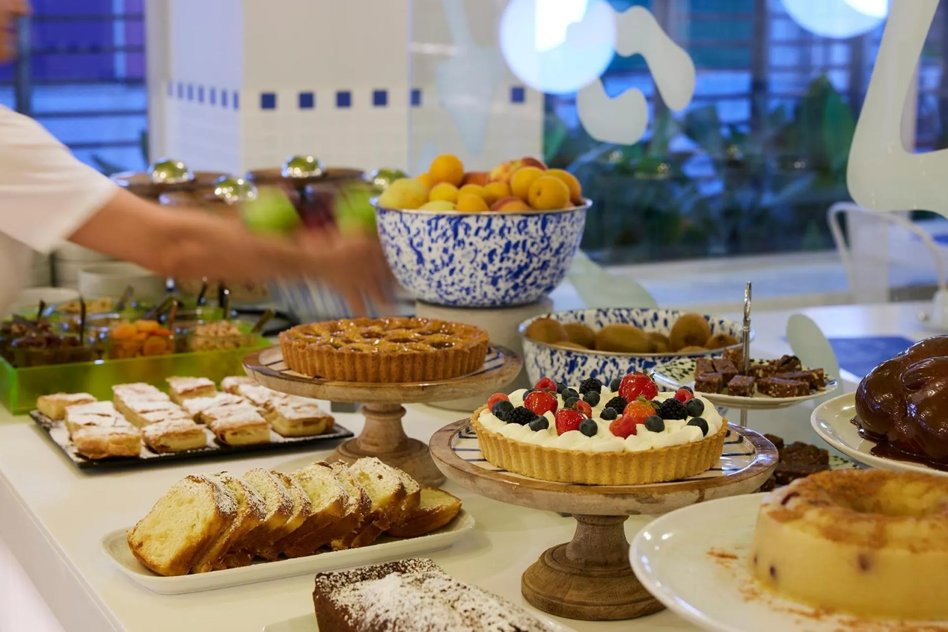 Buffet breakfast in Fresh Hotel, a member of Design Hotels