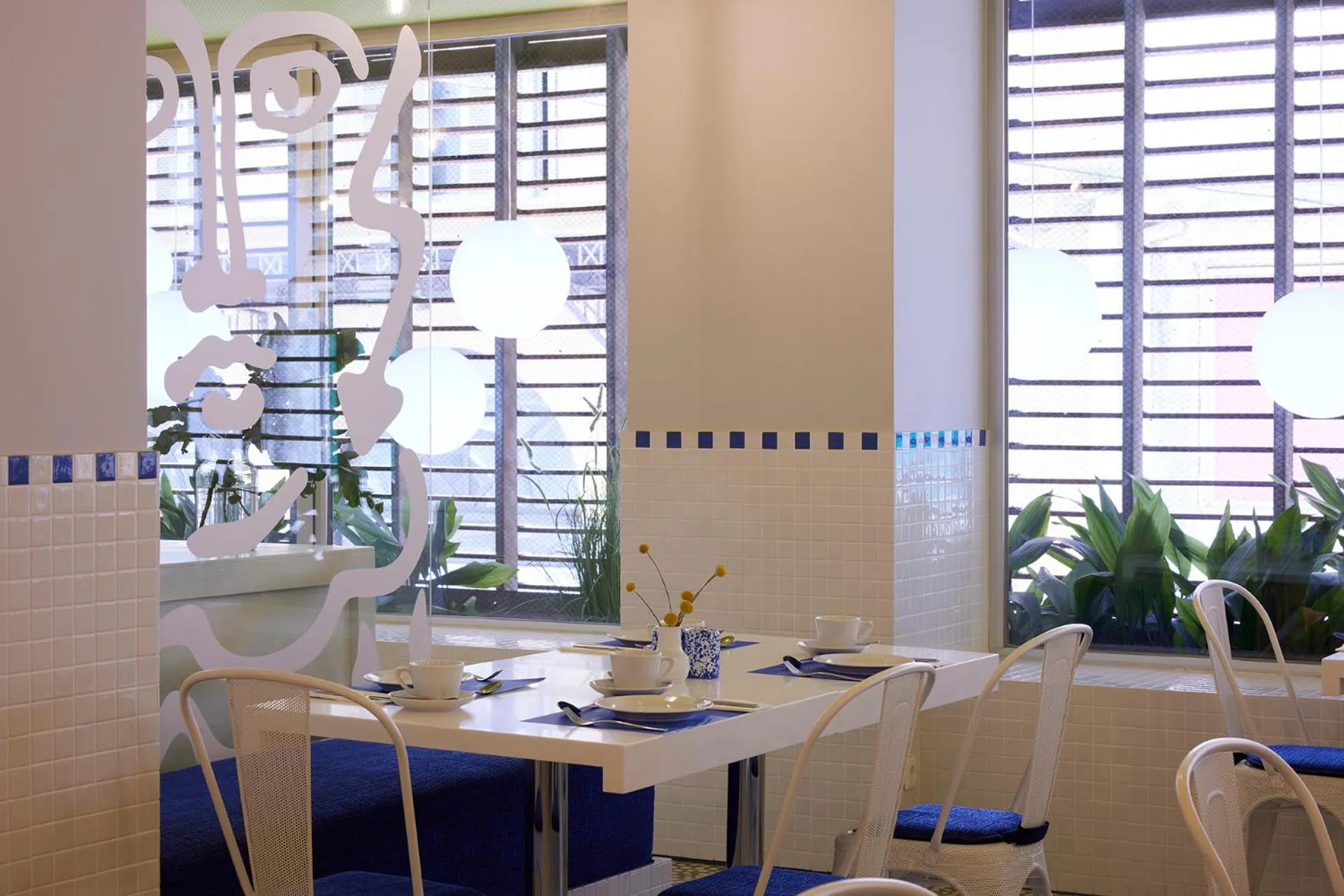 Decorative detail in Fresh Hotel, a member of Design Hotels