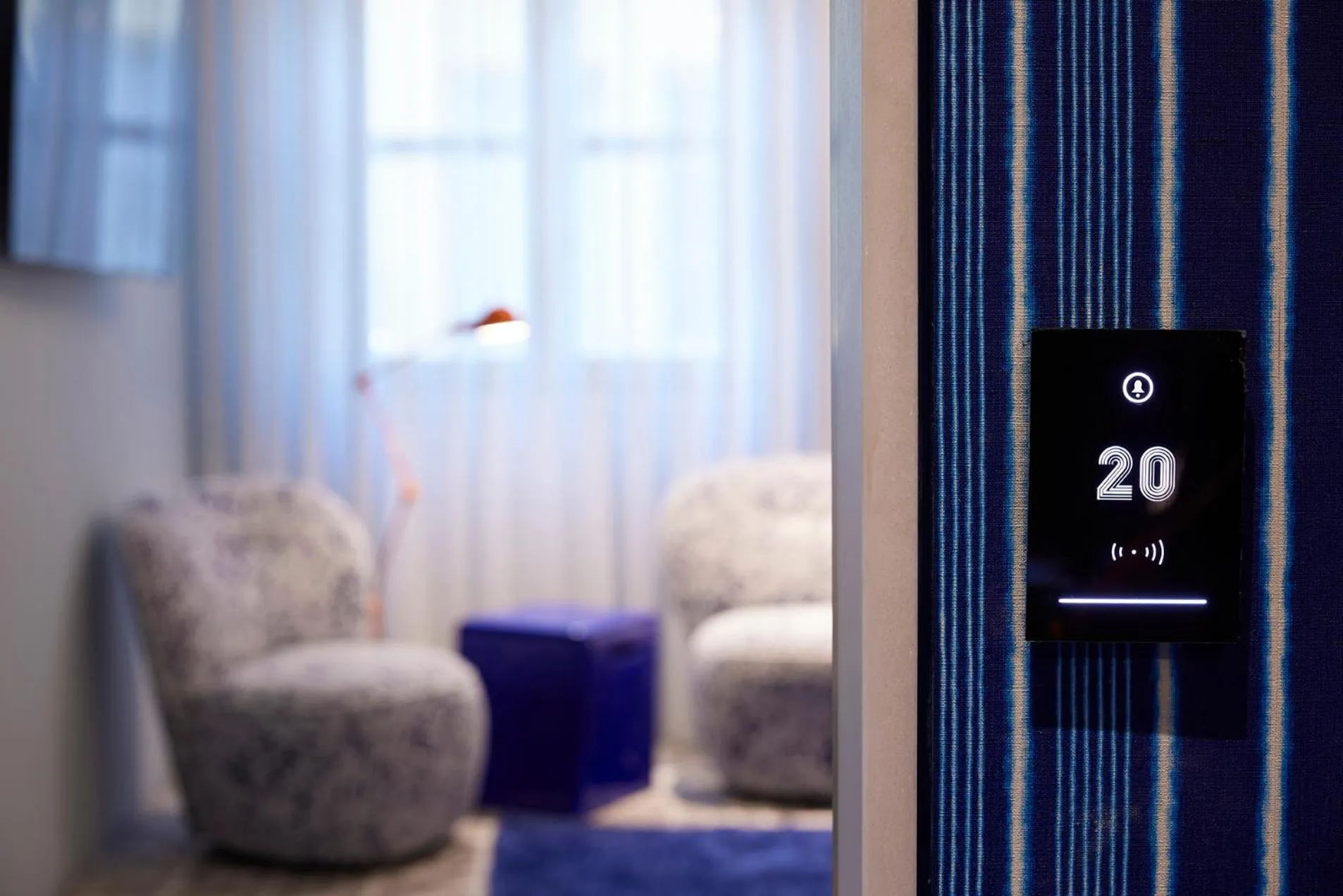 Seating area in Fresh Hotel, a member of Design Hotels