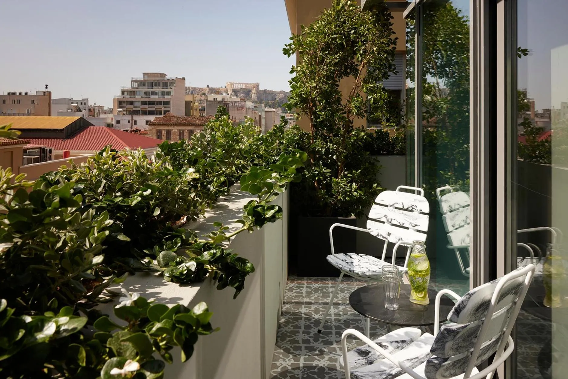 Balcony/Terrace in Fresh Hotel, a member of Design Hotels
