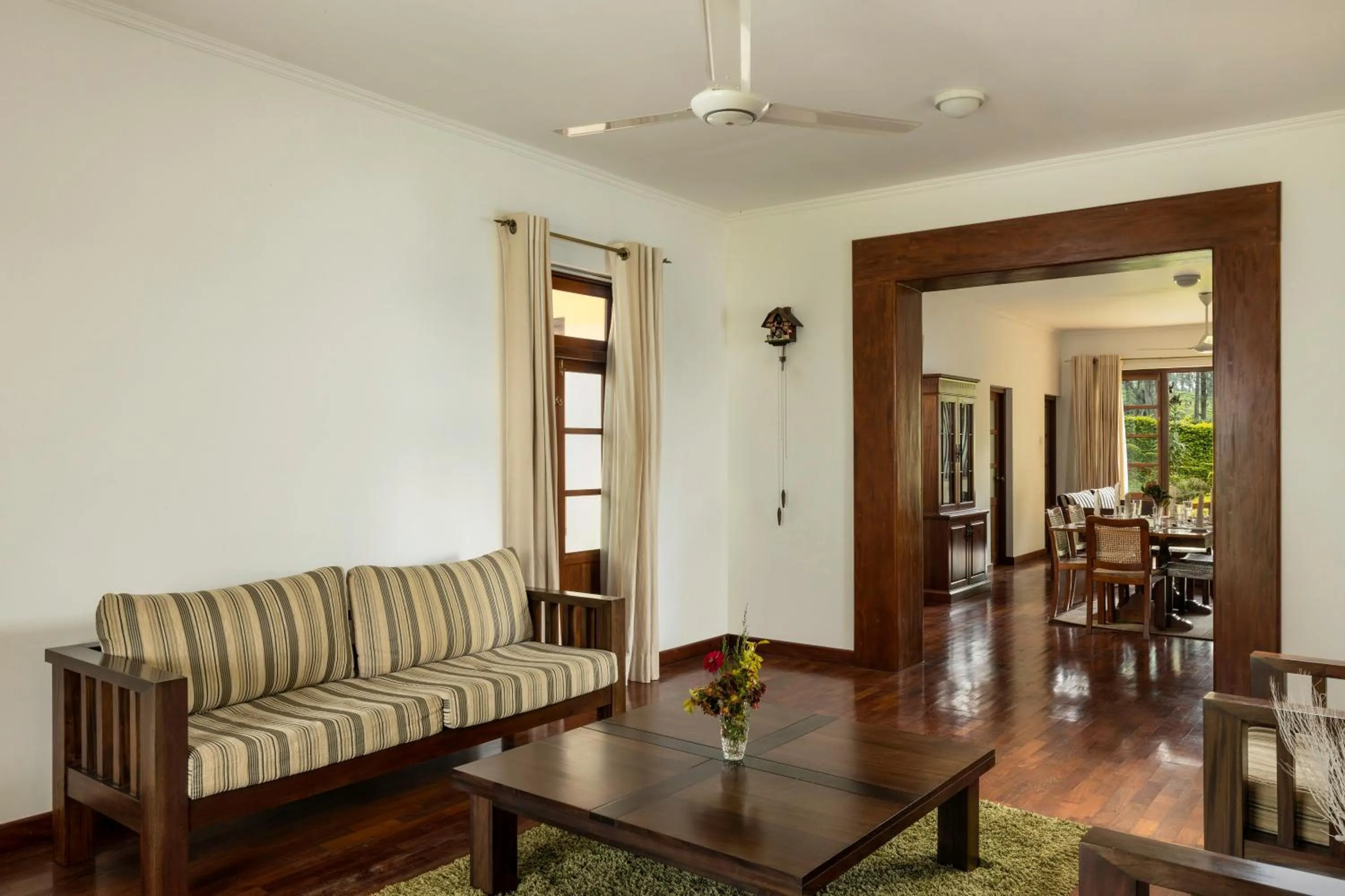 Living room in Olive Bungalow
