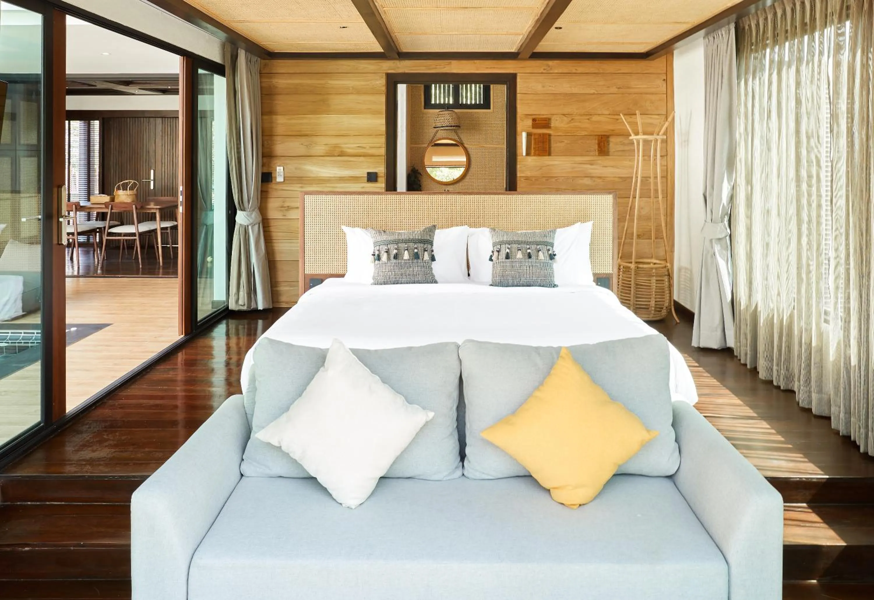 Property building, Bed in LA COCOTTE VILLA & FARM KHAO YAI