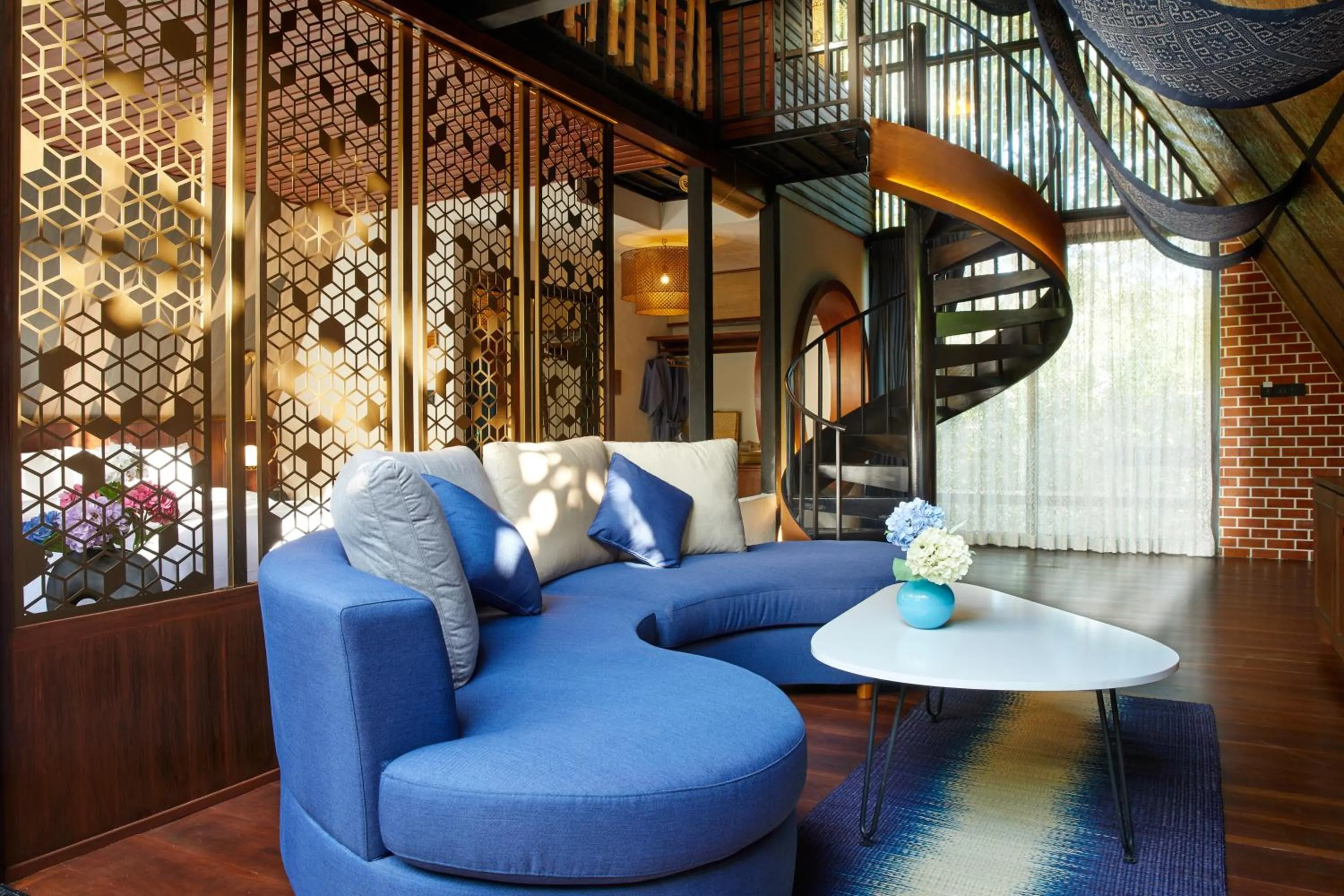 Seating area in LA COCOTTE VILLA & FARM KHAO YAI