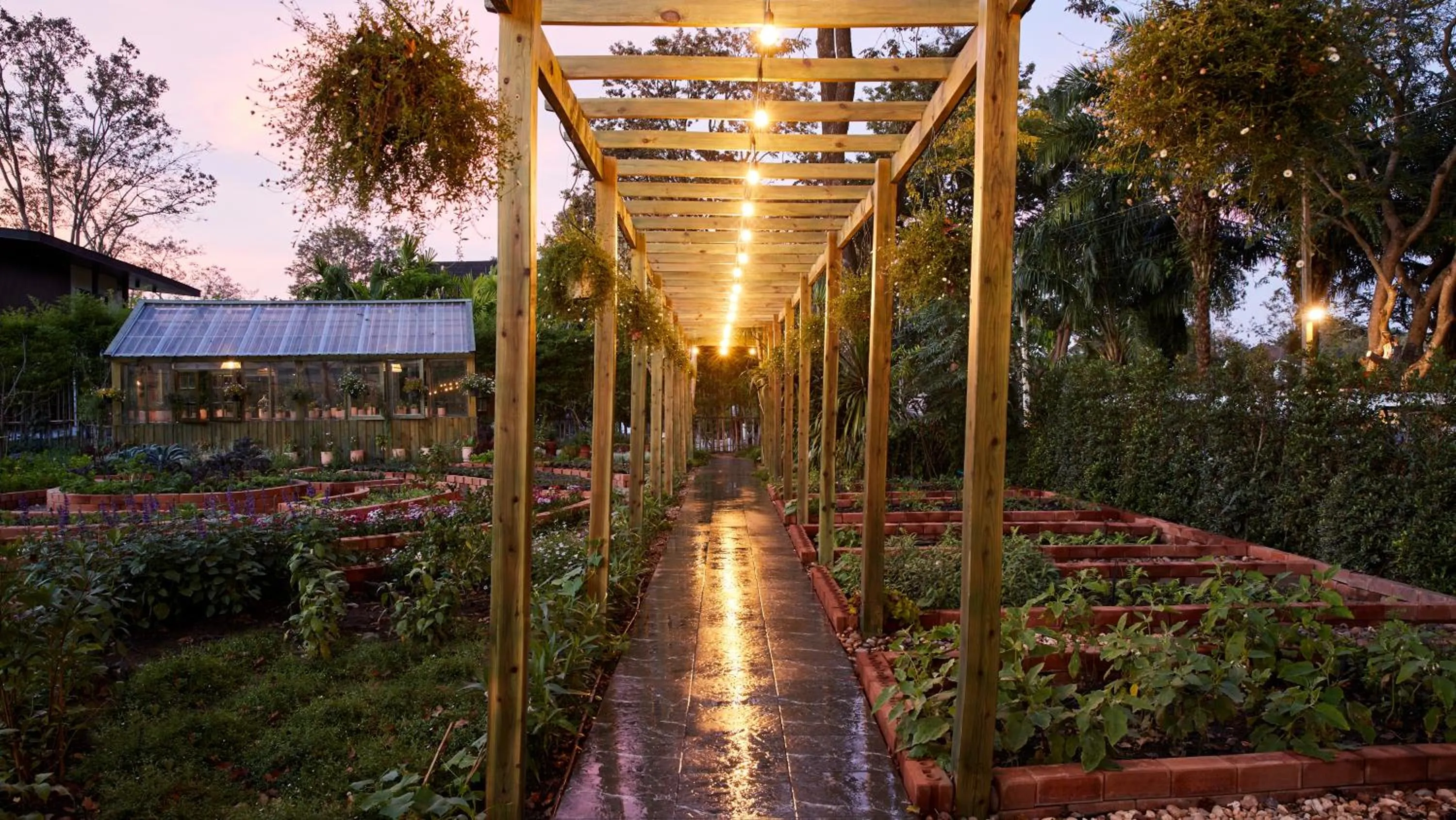 Garden in LA COCOTTE VILLA & FARM KHAO YAI