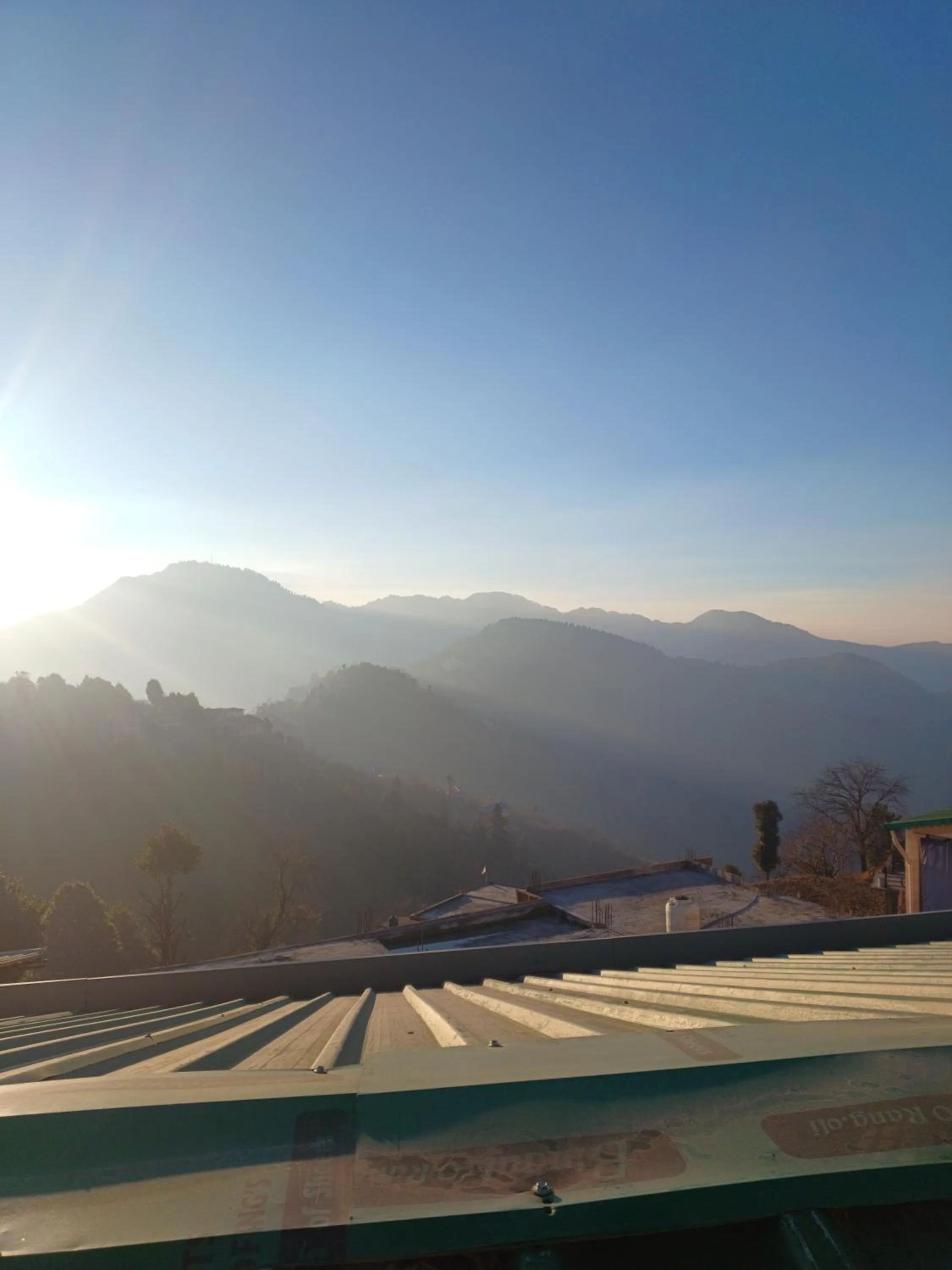 Mountain view in PinnacleHouse kanatal Uttarakhand