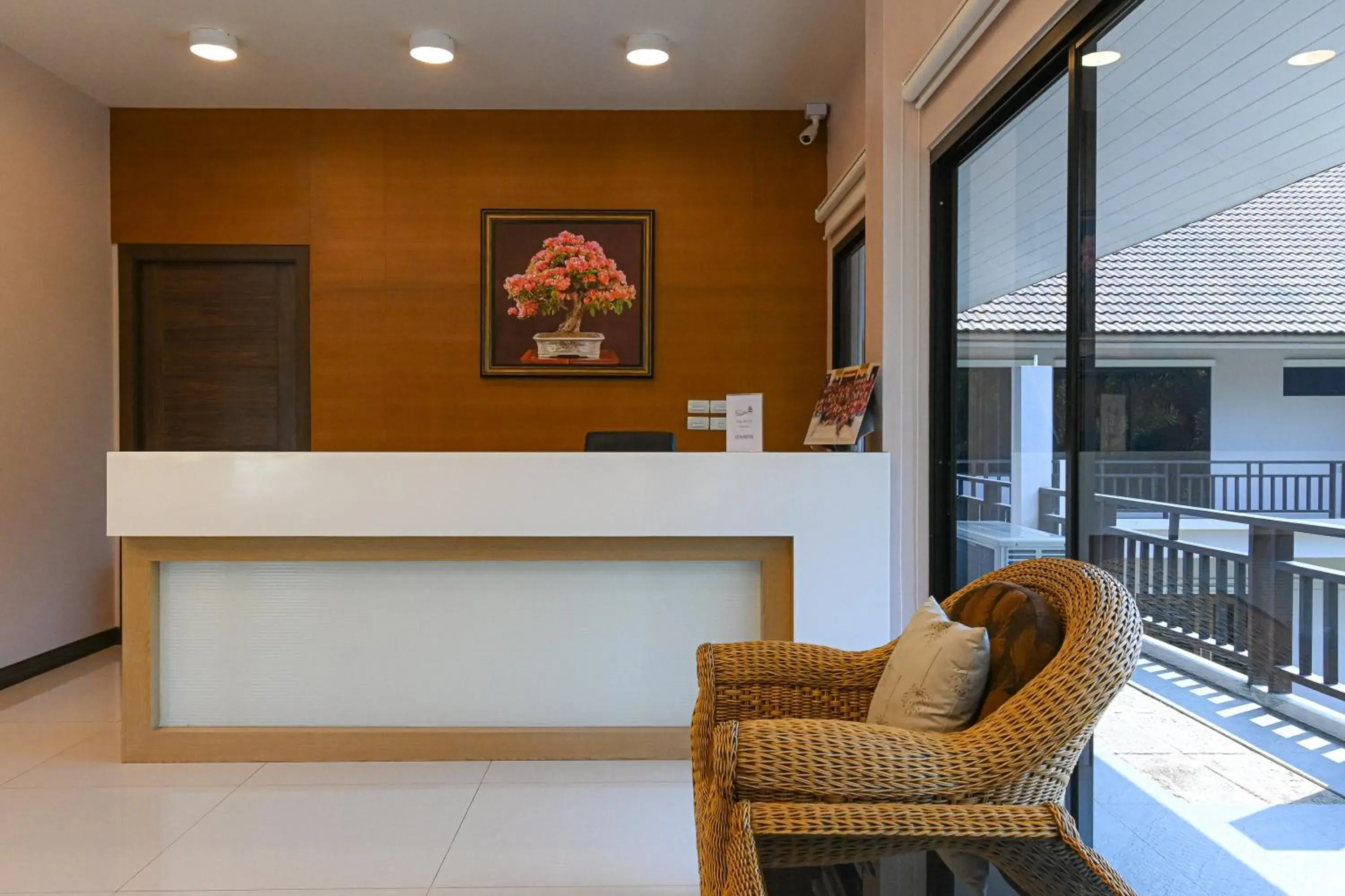 Lobby or reception in Suanphung Bonsai Village Lobby or reception in Suanphung Bonsai Village