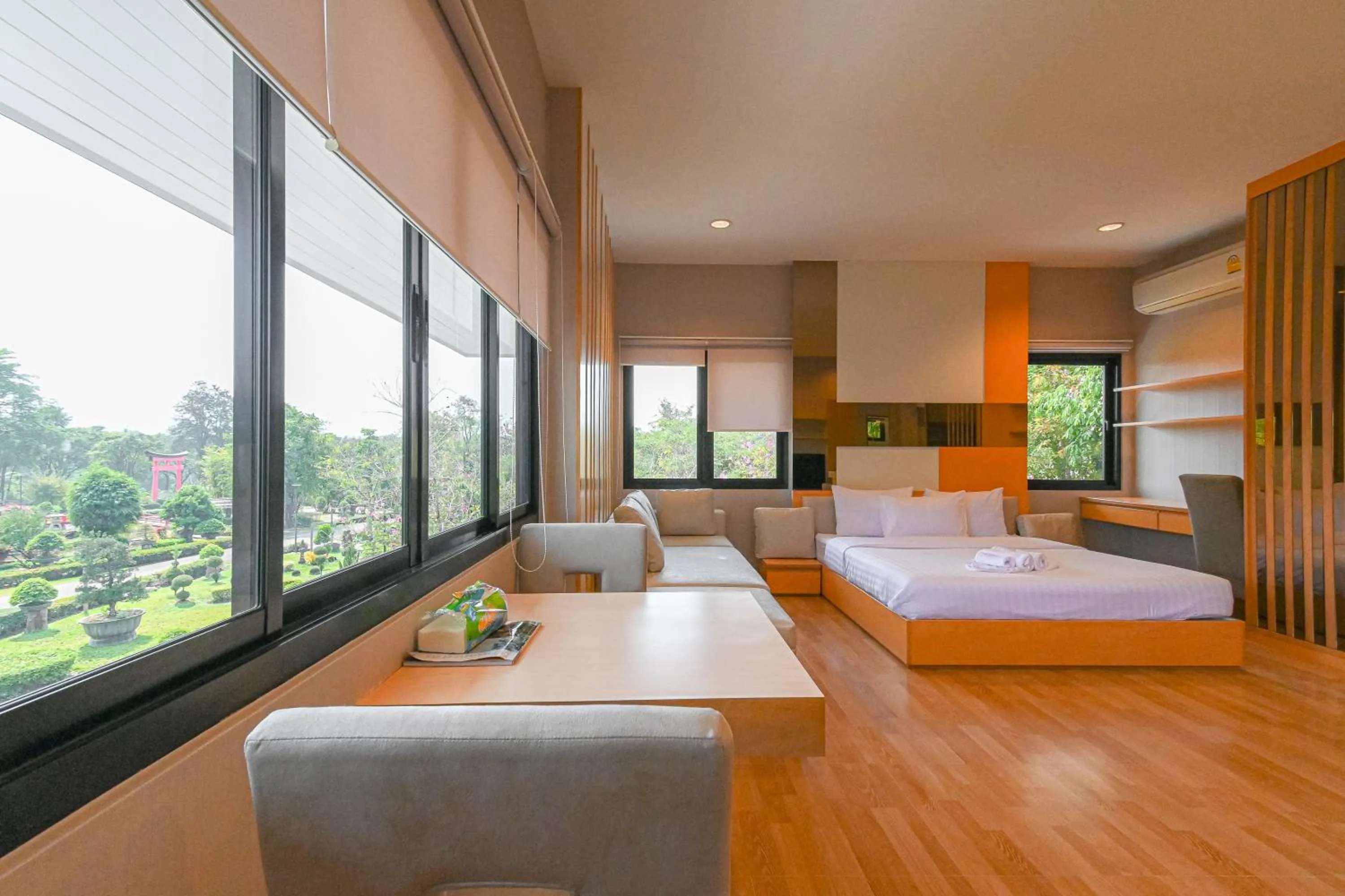 Bed in Suanphung Bonsai Village