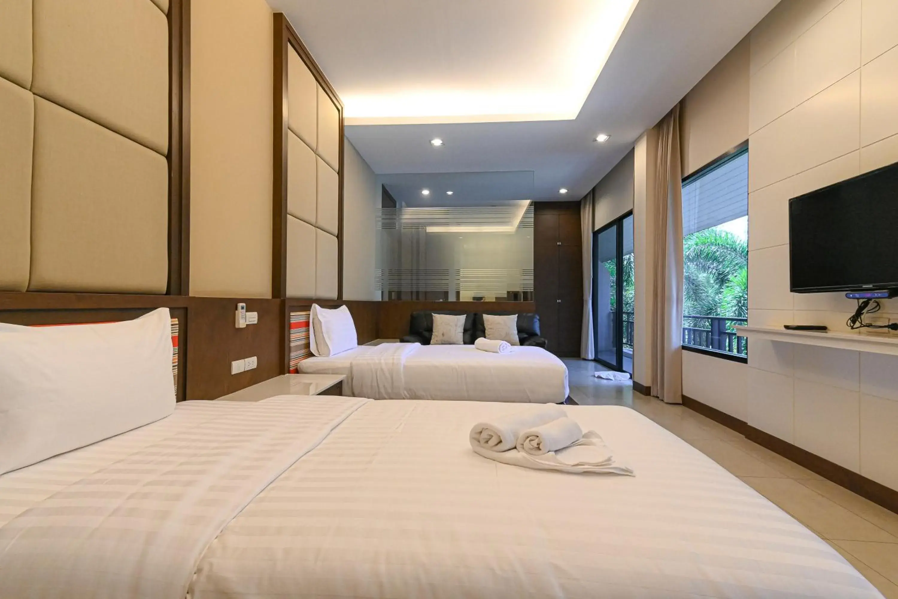 Bed in Suanphung Bonsai Village Bed in Suanphung Bonsai Village