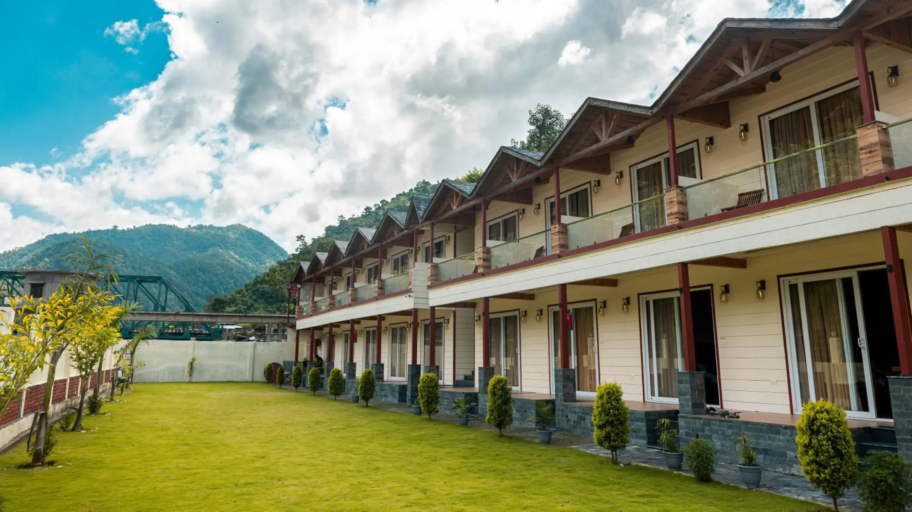 Property building in Qcent Woods Resort & Spa, Rishikesh Property building in Qcent Woods Resort & Spa, Rishikesh