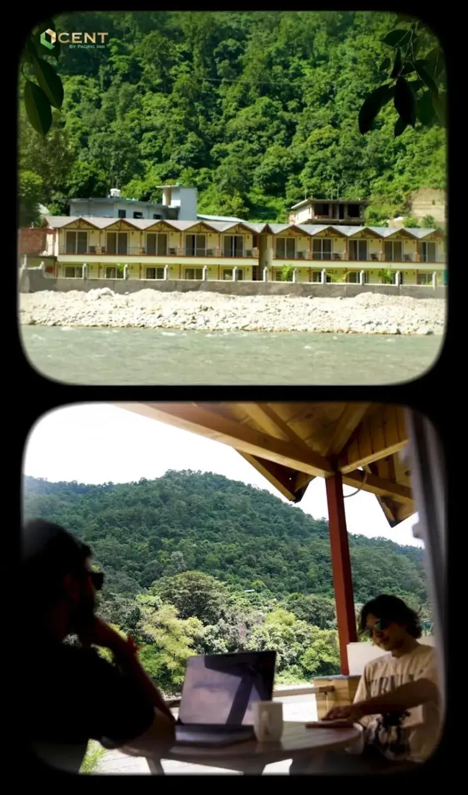 Property building in Qcent Woods Resort & Spa, Rishikesh Property building in Qcent Woods Resort & Spa, Rishikesh