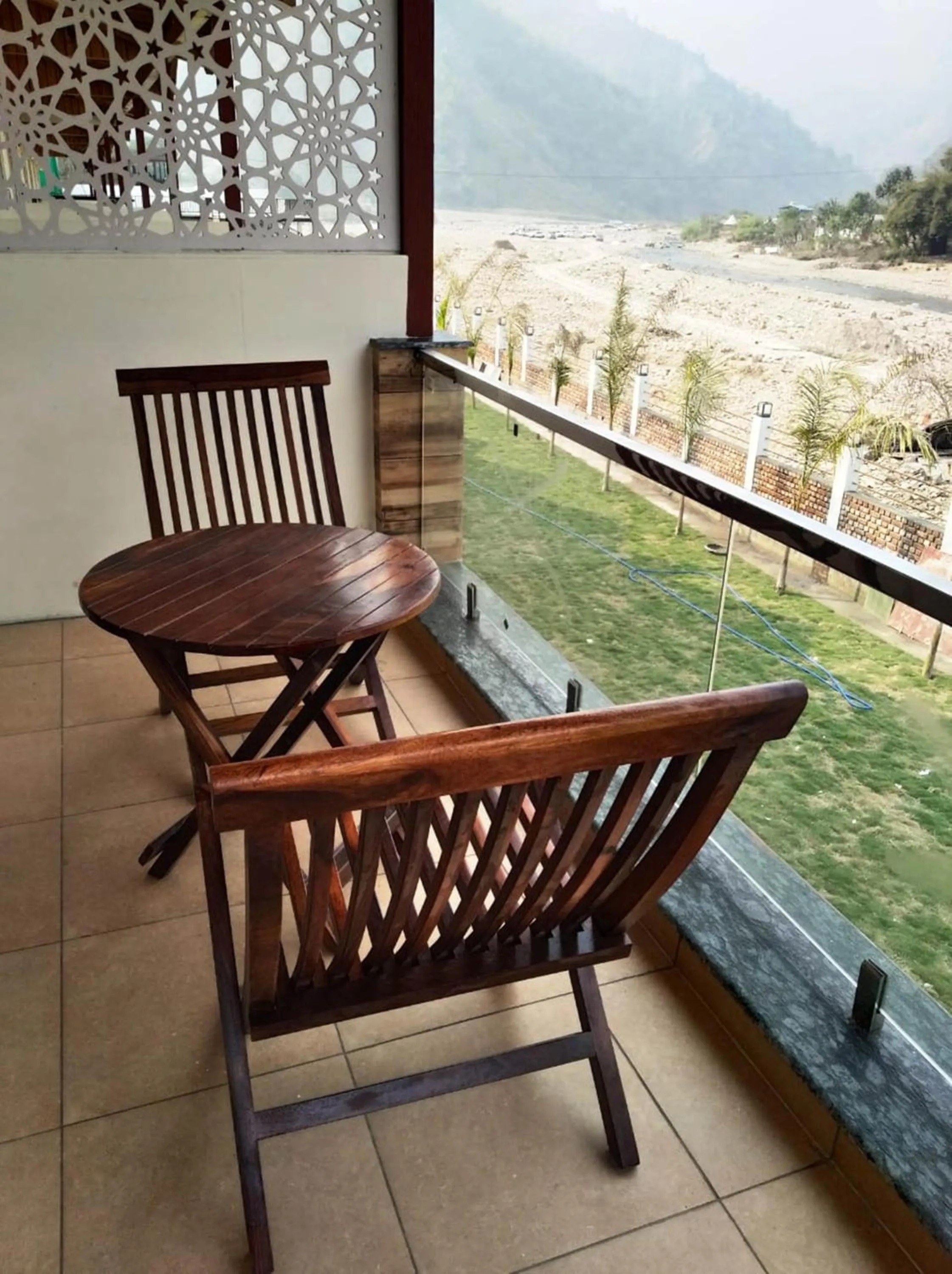 Balcony/Terrace in Qcent Woods Resort & Spa, Rishikesh
