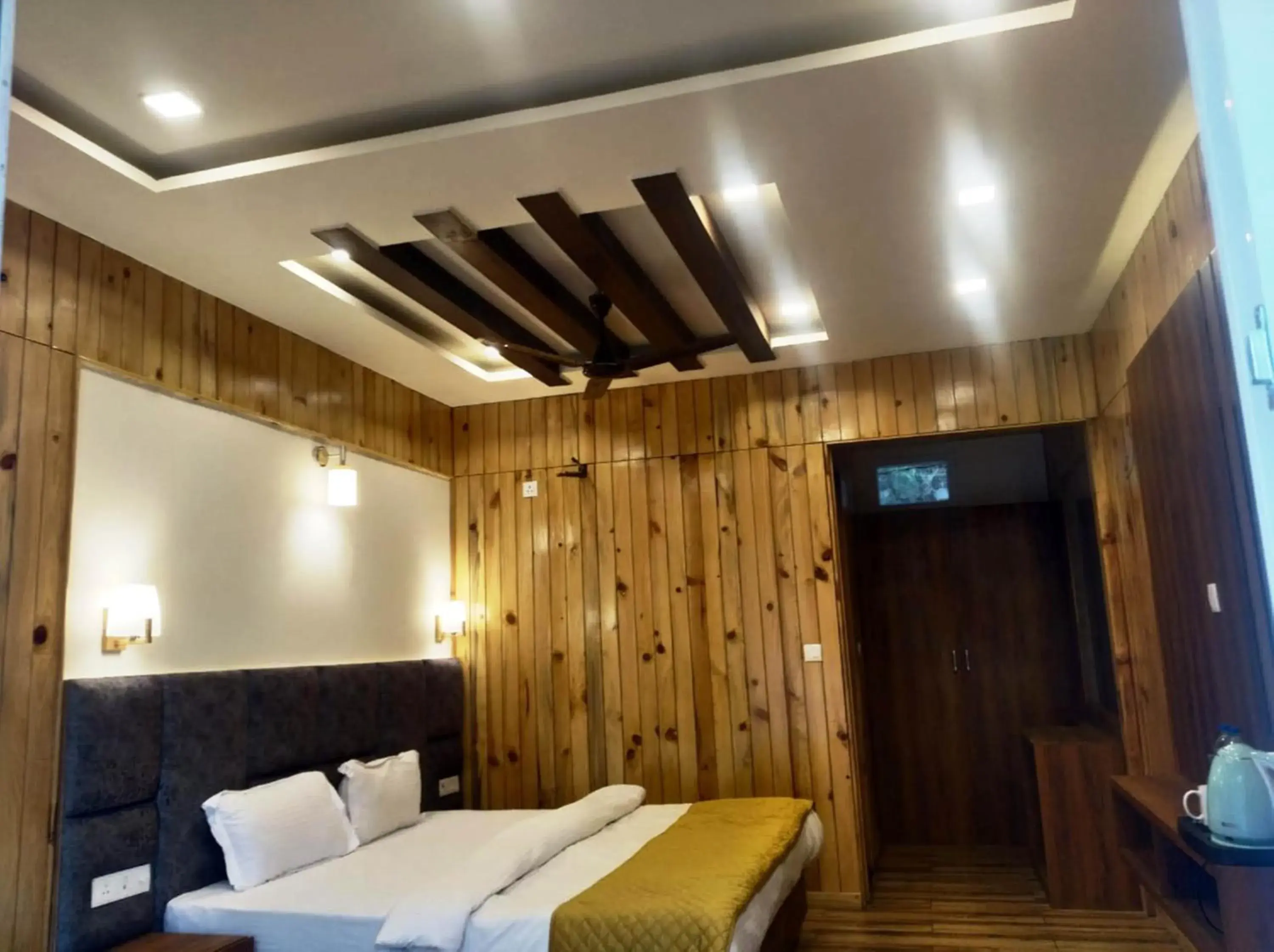 View (from property/room), Bed in Qcent Woods Resort & Spa, Rishikesh View (from property/room), Bed in Qcent Woods Resort & Spa, Rishikesh