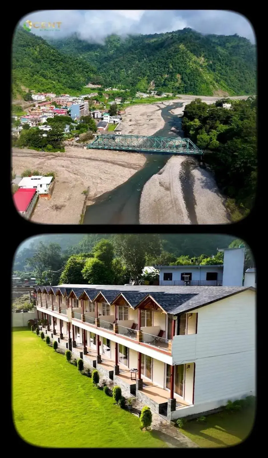 Property building in Qcent Woods Resort & Spa, Rishikesh Property building in Qcent Woods Resort & Spa, Rishikesh