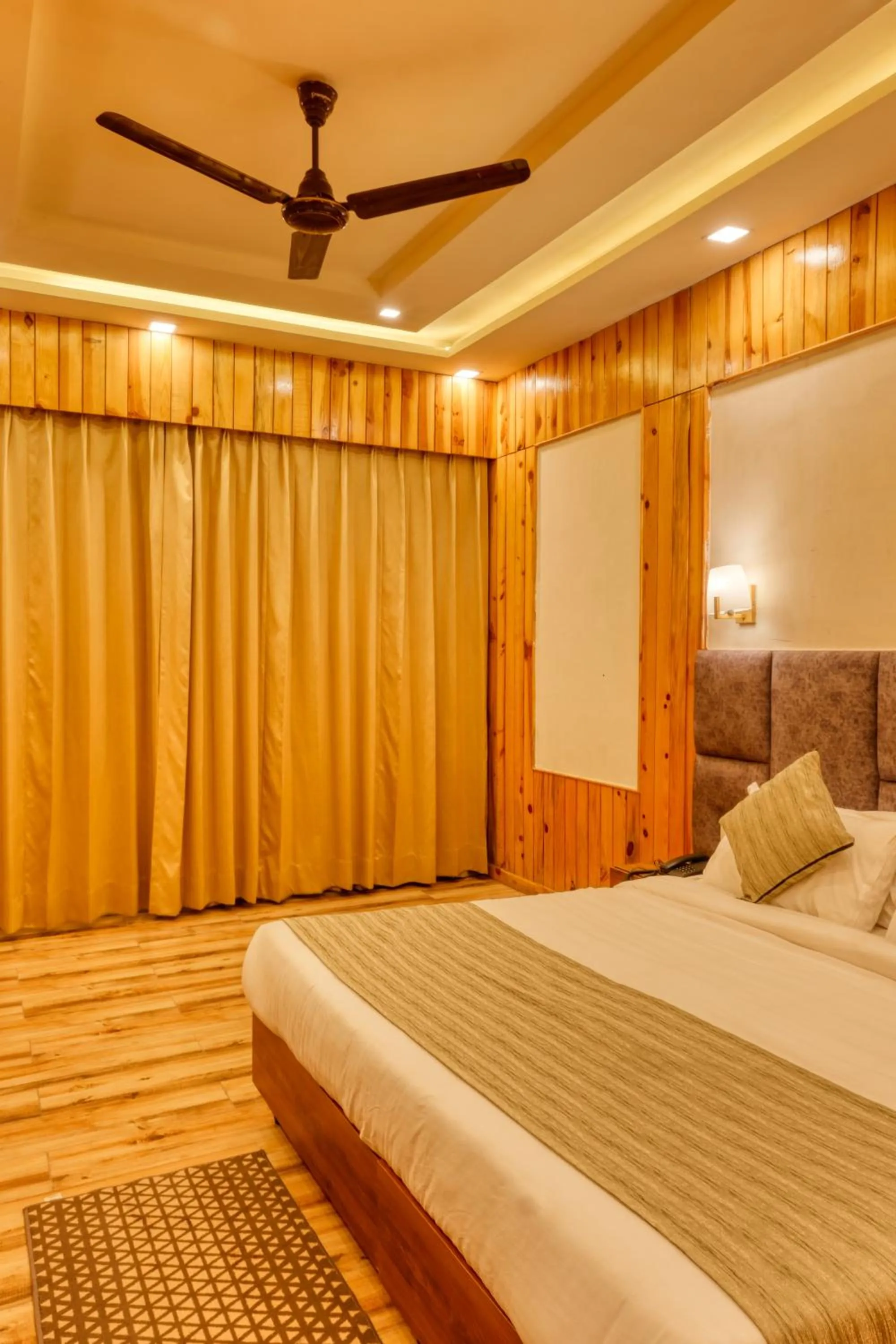 Bed in Qcent Woods Resort & Spa, Rishikesh