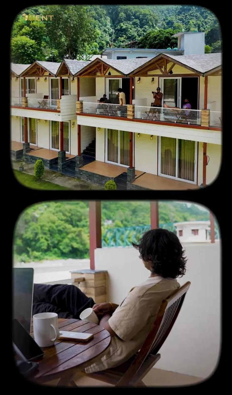 Property building in Qcent Woods Resort & Spa, Rishikesh