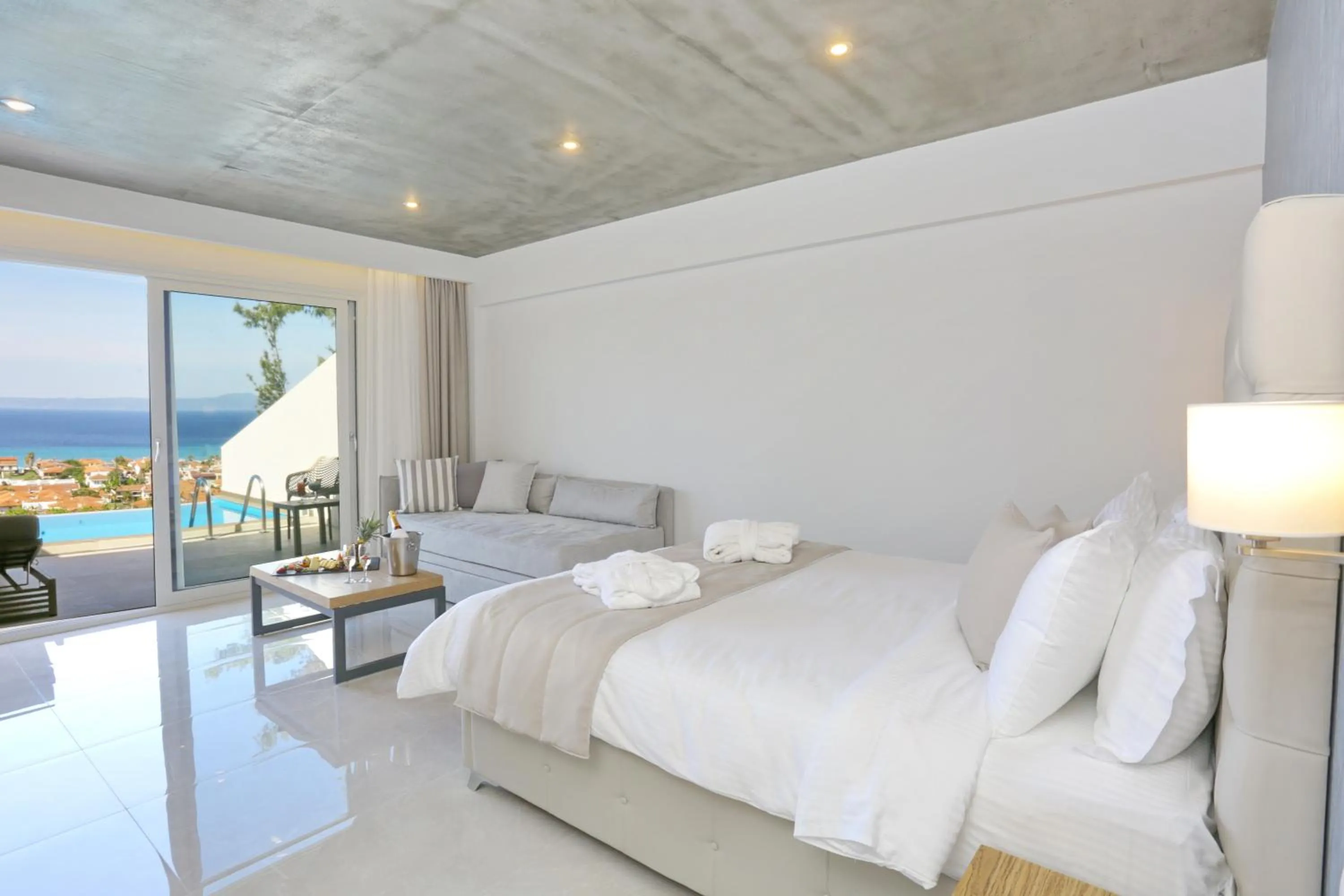 Bedroom, Bed in Alia Palace Hotel - Adults Only 16+