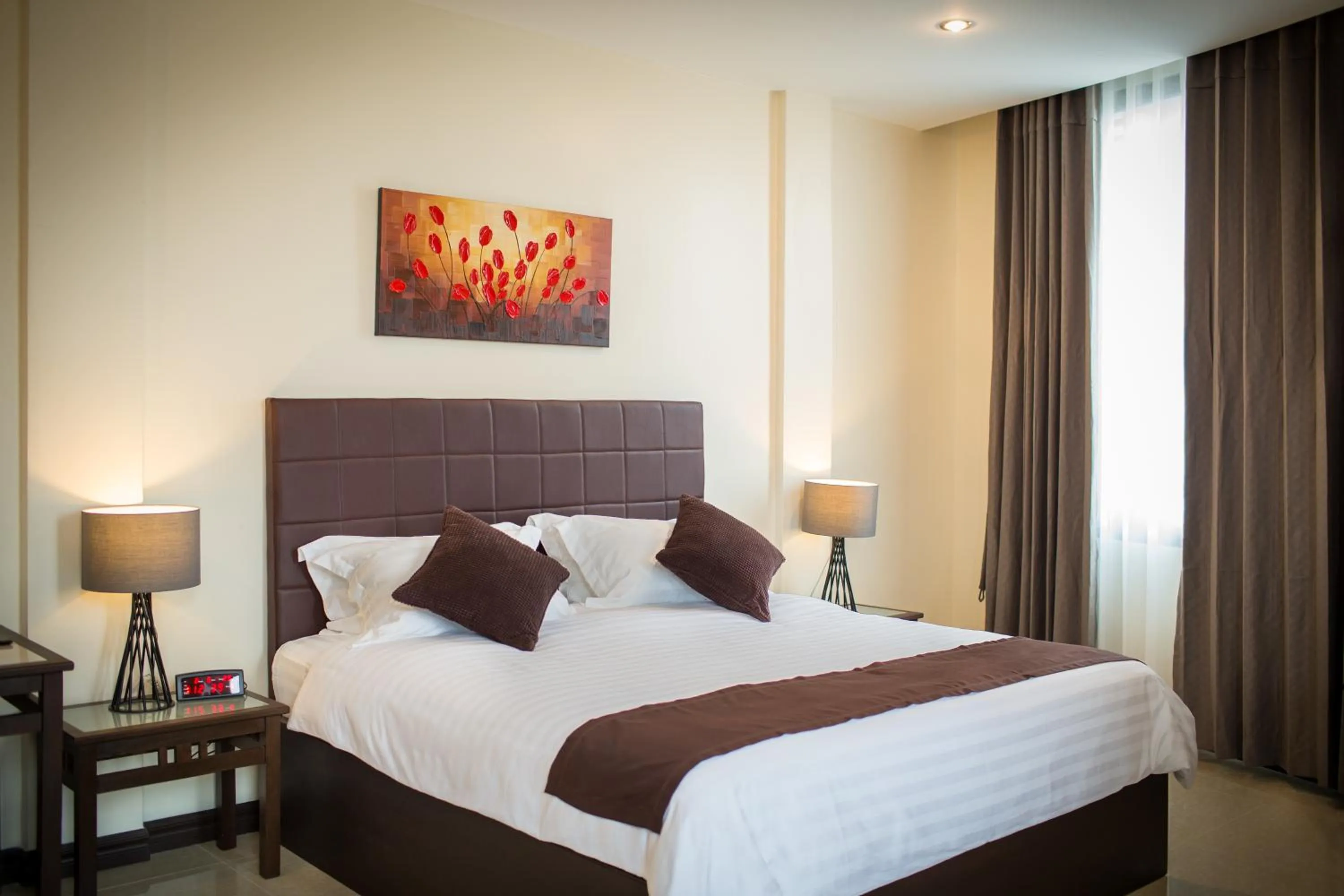 Bed in Centerpoint Boutique Hotel