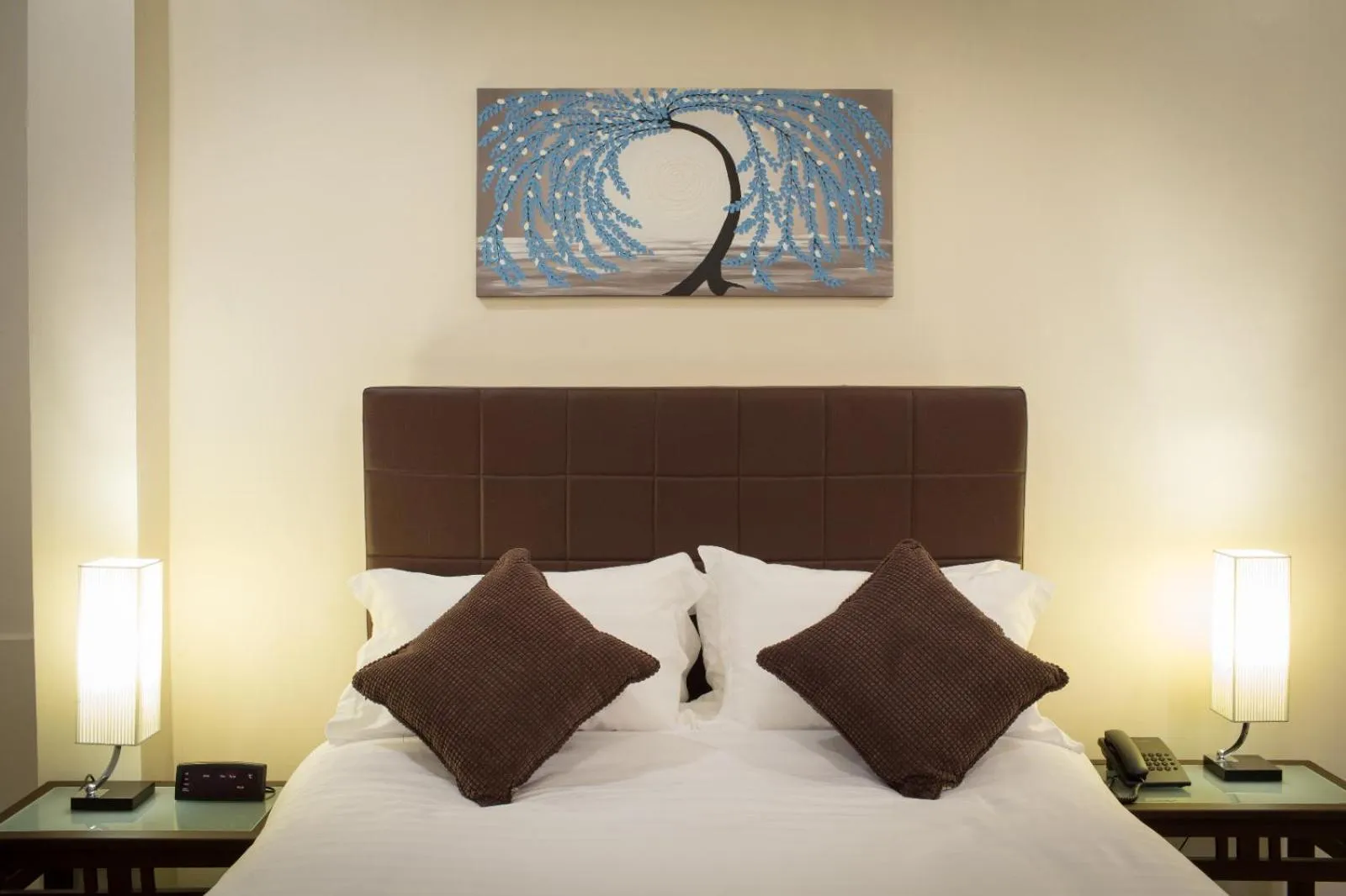 Bed in Centerpoint Boutique Hotel