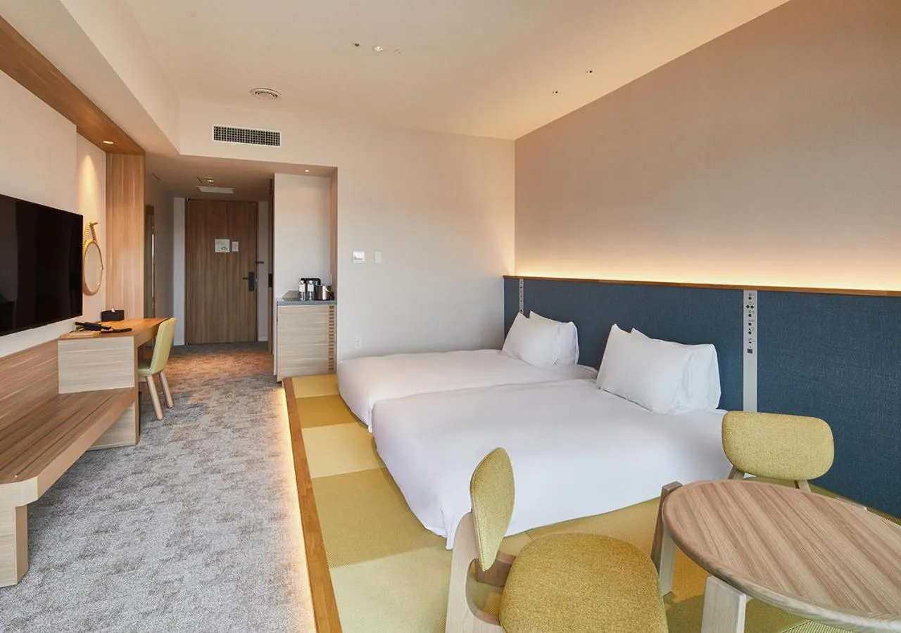 Photo of the whole room, Bed in HOTEL AlaCOOJU OKINAWA