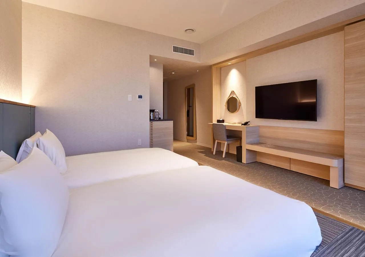 Photo of the whole room, Bed in HOTEL AlaCOOJU OKINAWA