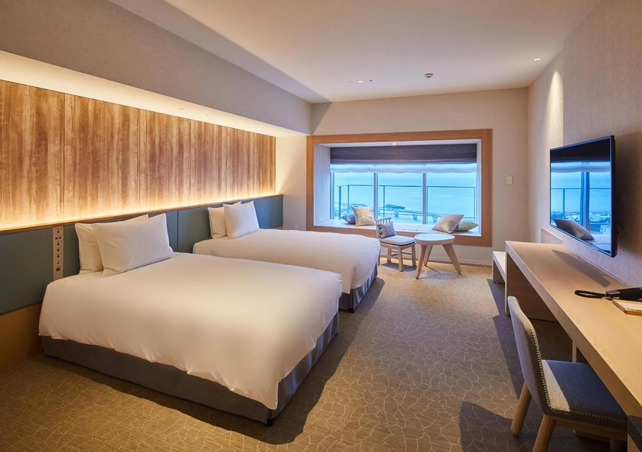 Photo of the whole room, Bed in HOTEL AlaCOOJU OKINAWA