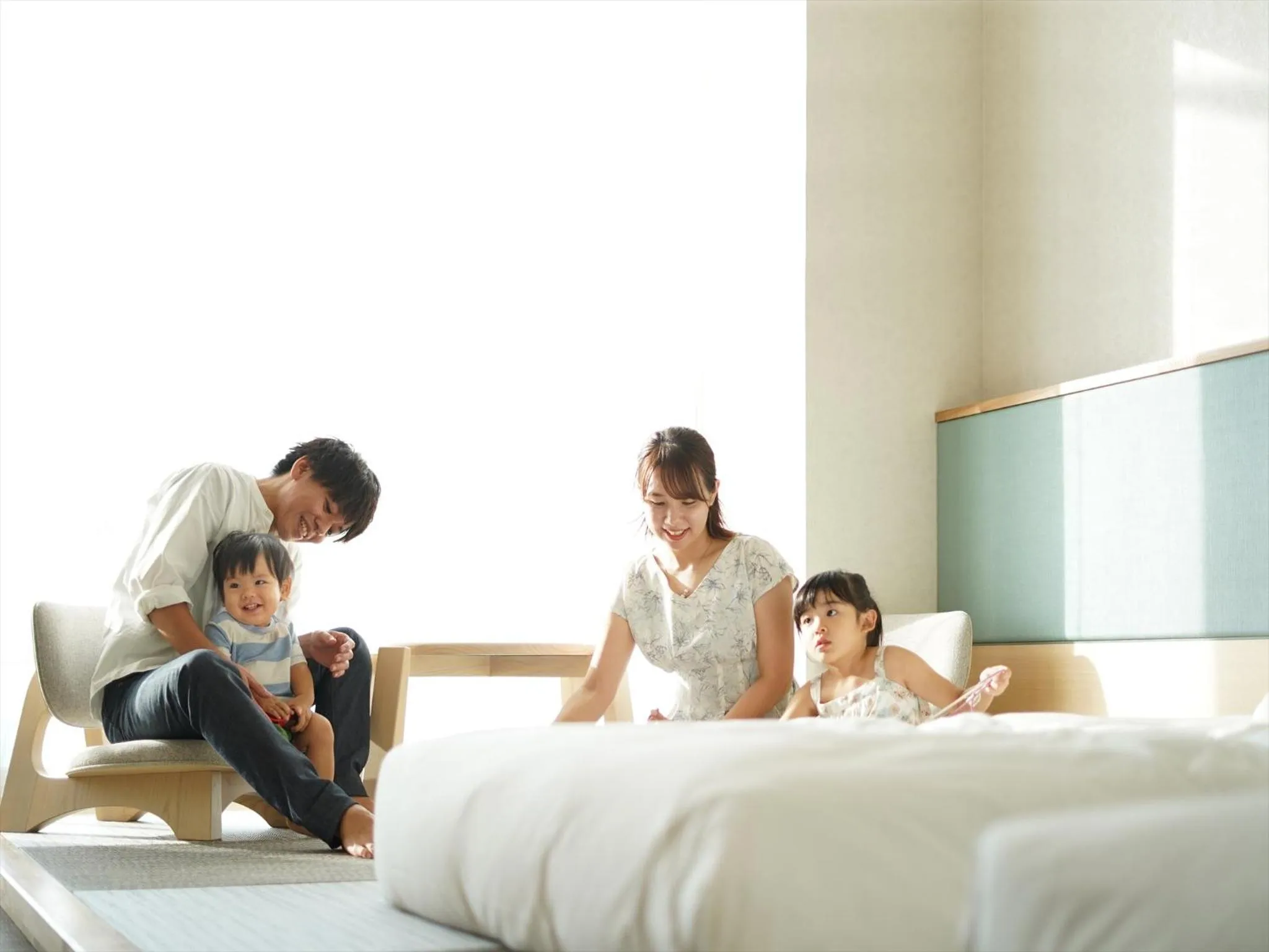 Bed in HOTEL AlaCOOJU OKINAWA