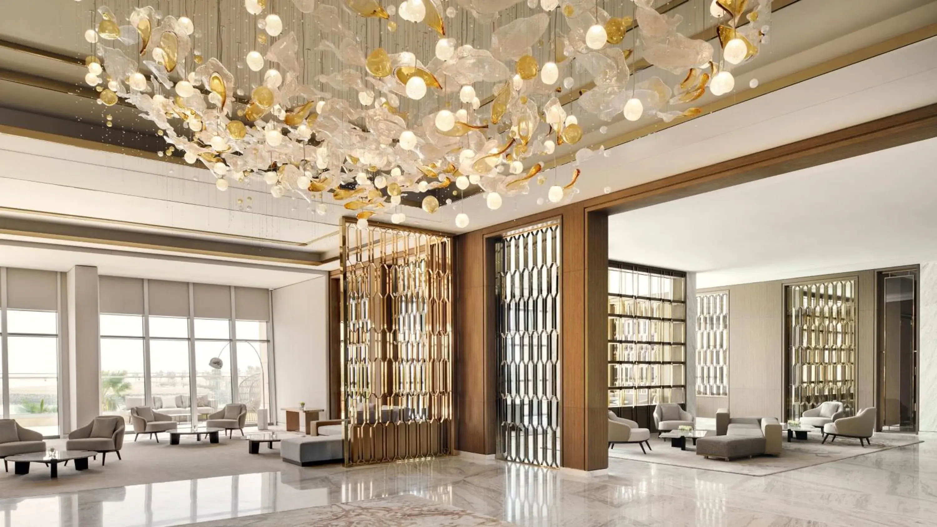Lounge or bar in InterContinental Residences Abu Dhabi by IHG Lounge or bar in InterContinental Residences Abu Dhabi by IHG