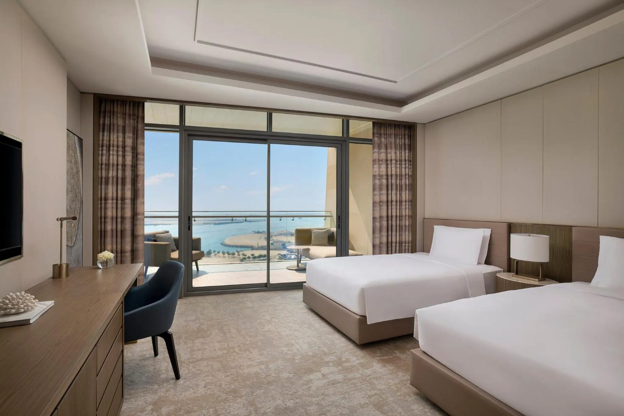 Photo of the whole room, Bed in InterContinental Residences Abu Dhabi by IHG