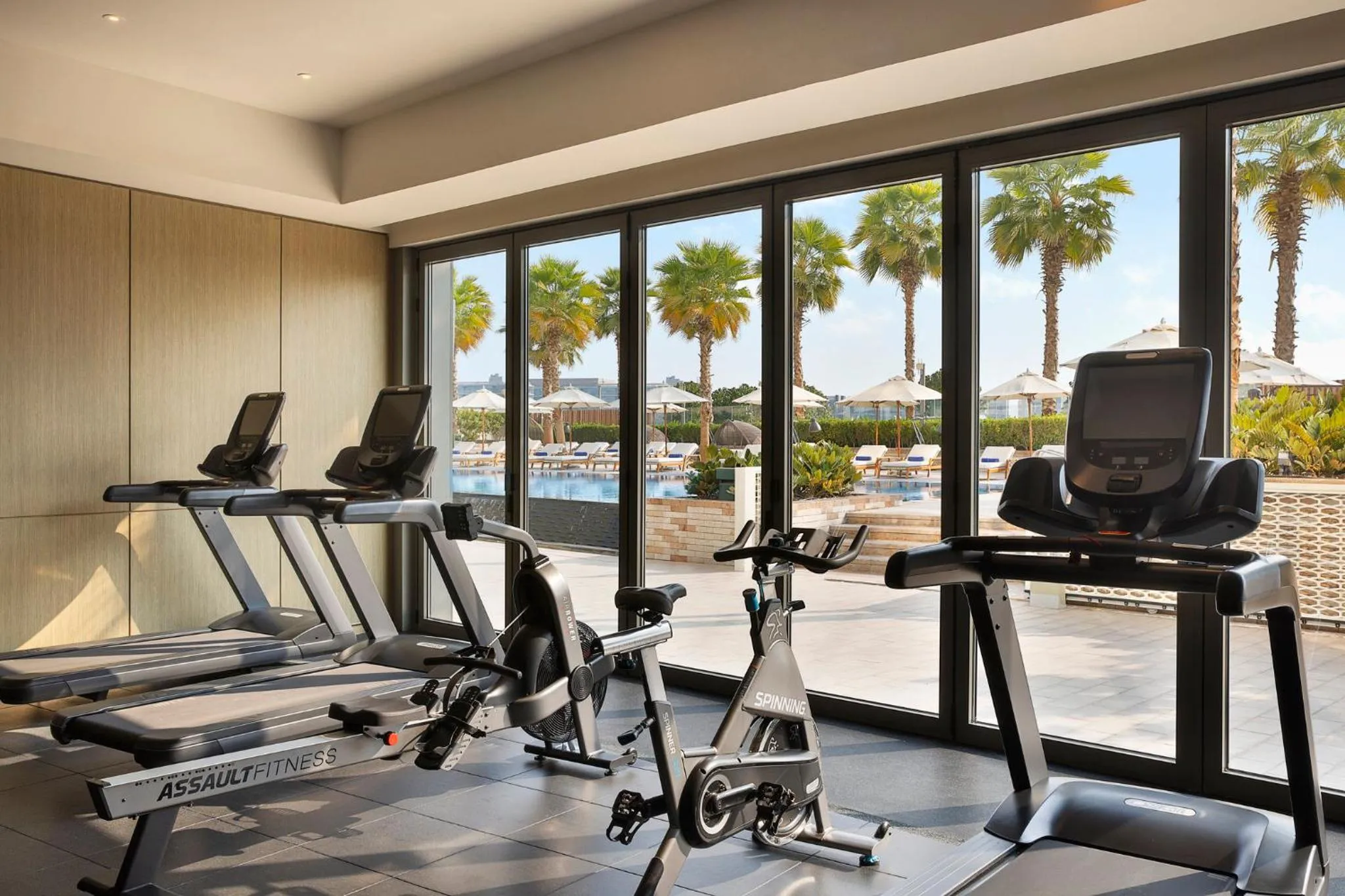 Fitness centre/facilities in InterContinental Residences Abu Dhabi by IHG