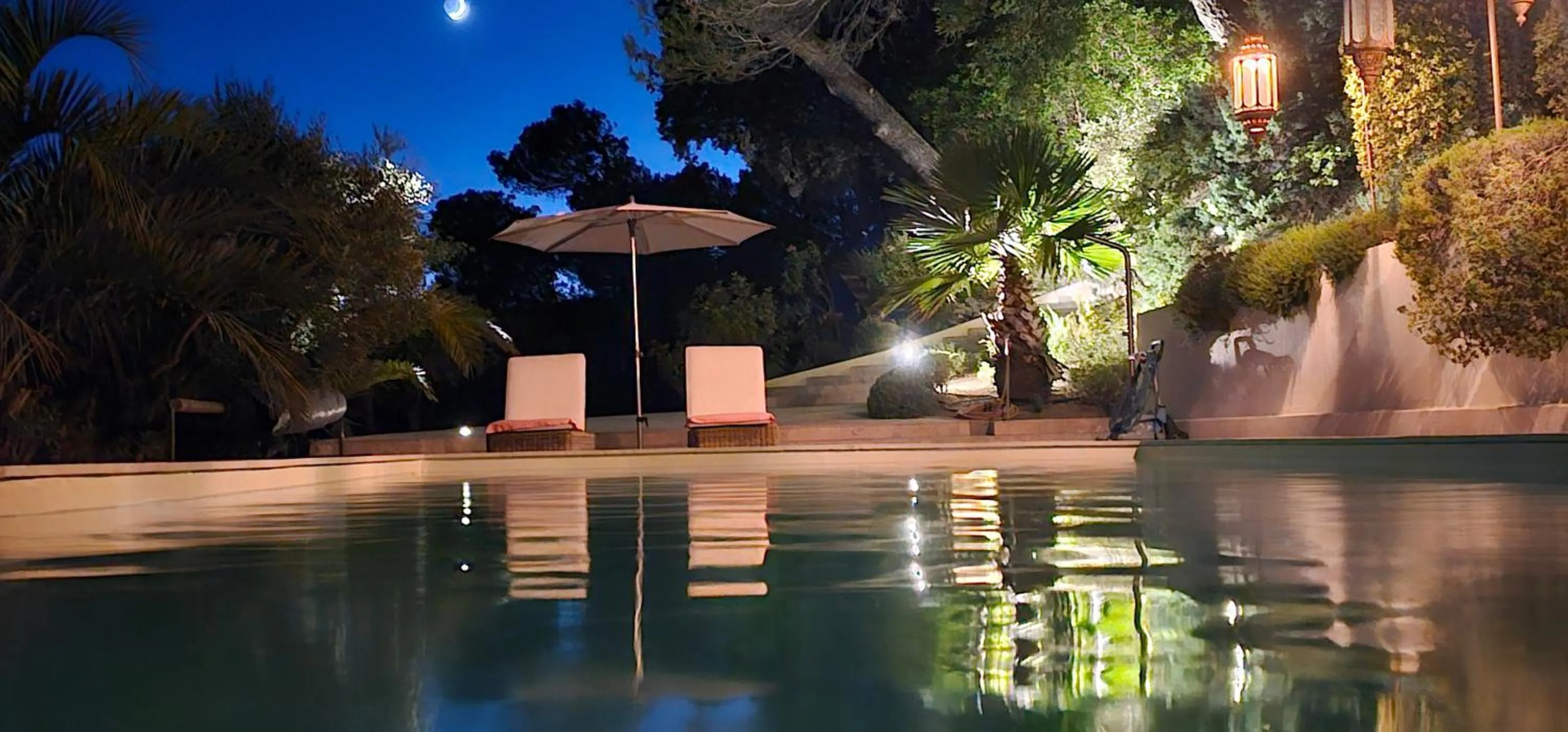 Swimming pool in Villa Nymphée