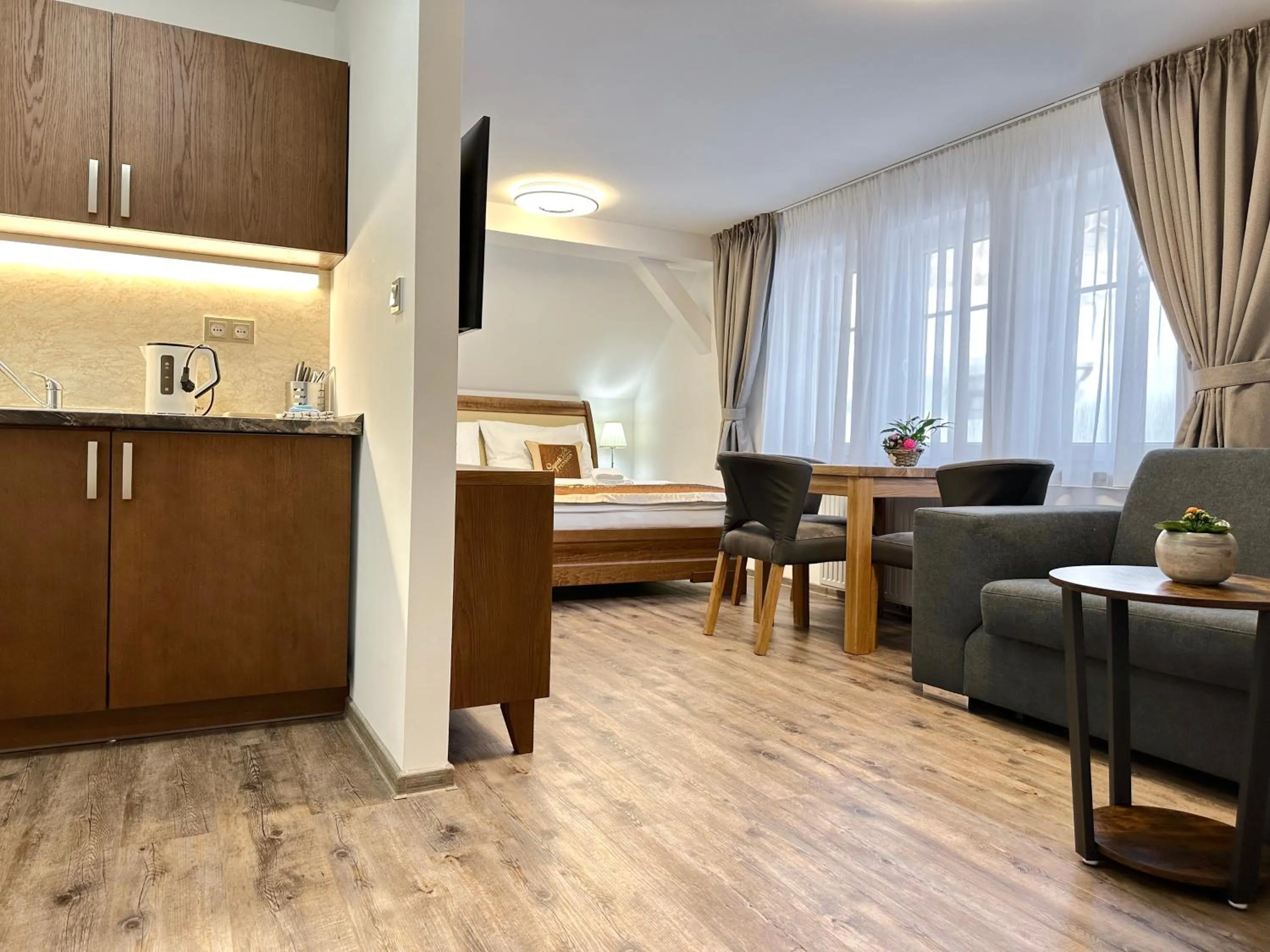 Kitchen or kitchenette in SYNEK Pension