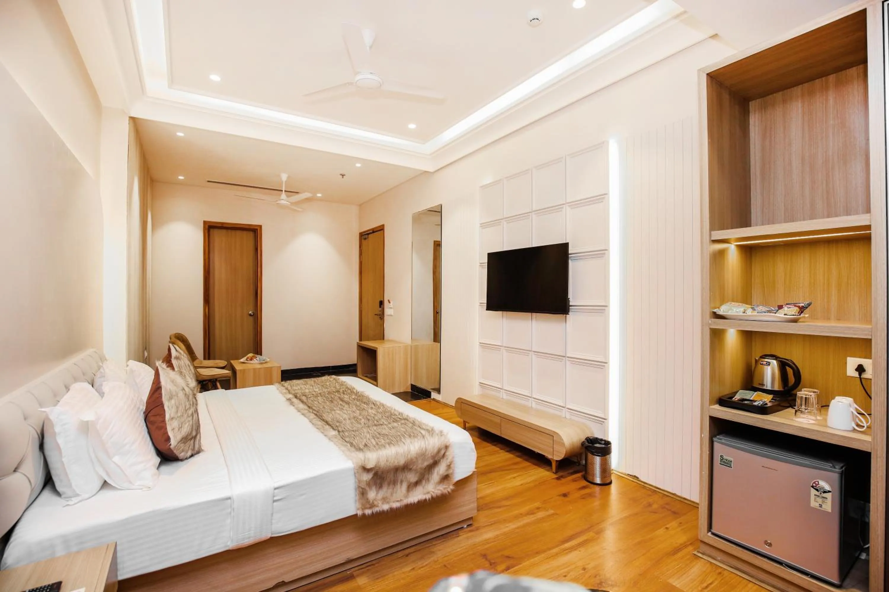 Bedroom, Bed in Hotel Euphoria Green