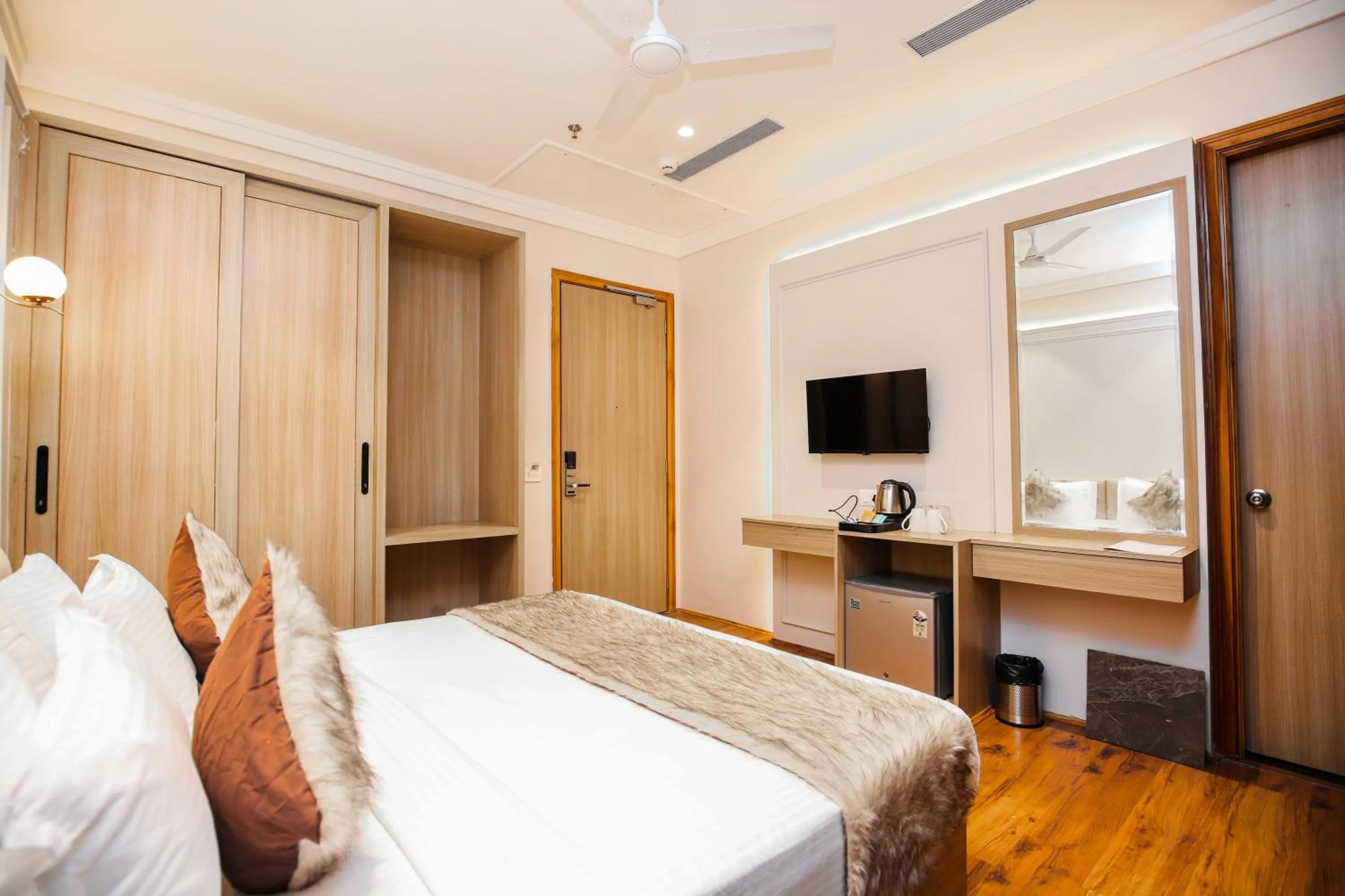 Bedroom, Bed in Hotel Euphoria Green