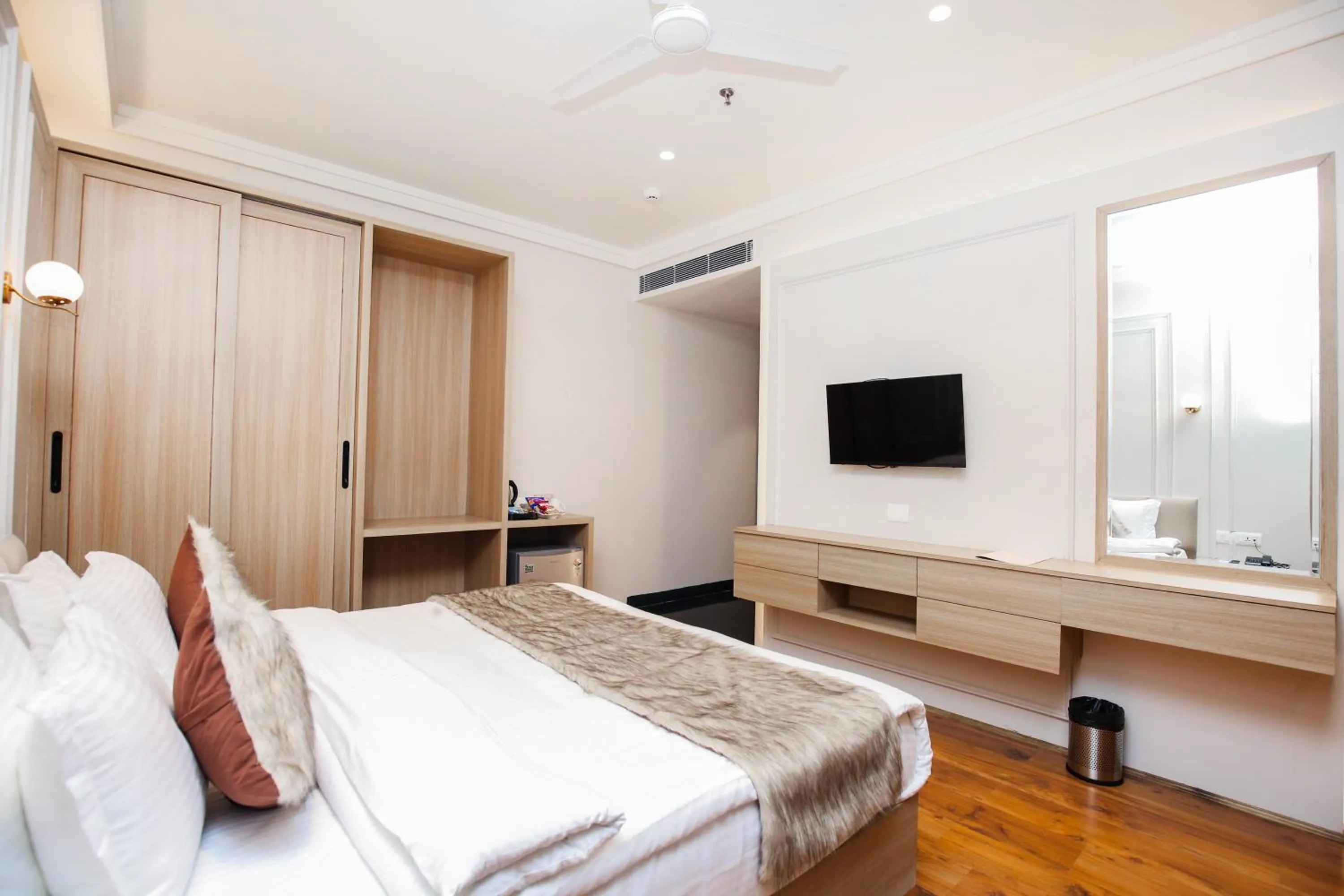 Bedroom, Bed in Hotel Euphoria Green