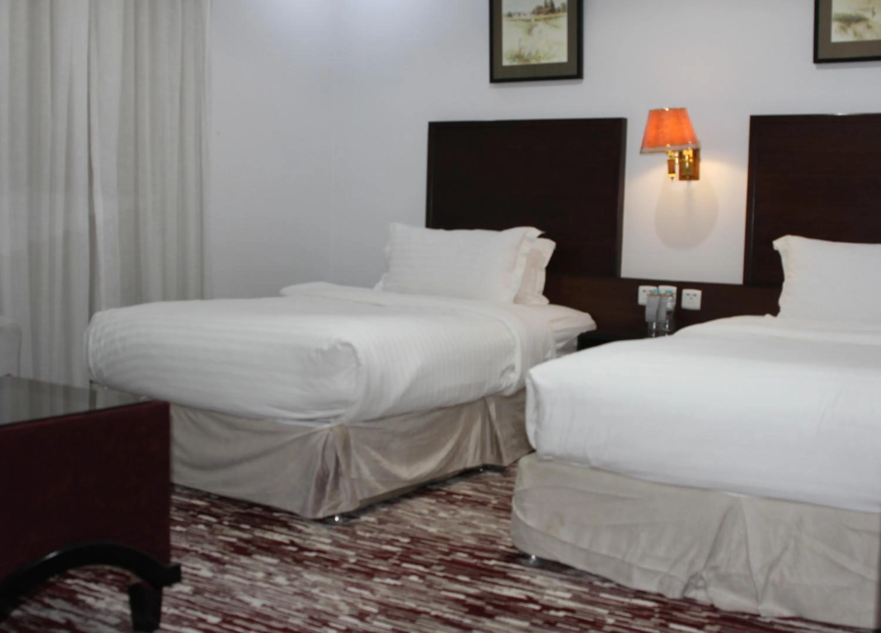 Bed in Carawan Al Khaleej Hotel Olaya